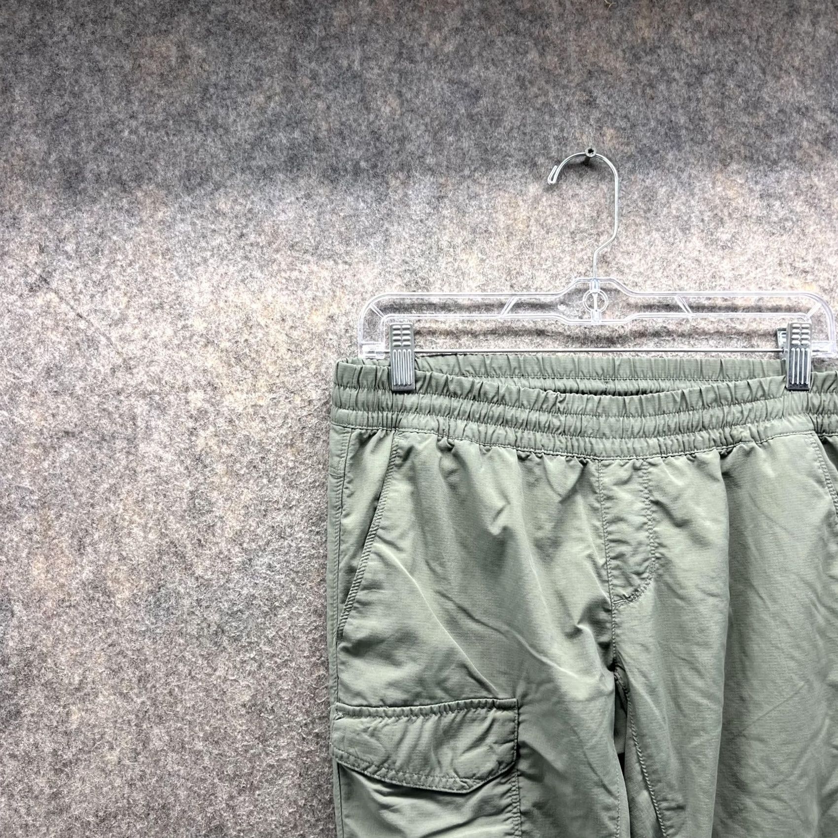 Vintage Columbia Sweatpants Women Small Green Jogger Regular Inseam 27 in Nylon Pockets Casual Athletic Vintage: No Size 28" / US 6 / IT 42 - 3 Thumbnail