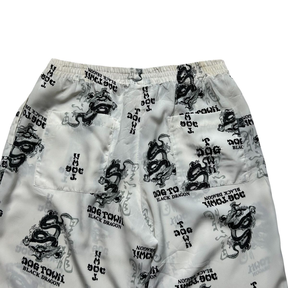 Dogtown Vintage Dogtown Black Dragon Monogram Logo Shorts Pants Size US 33 - 4 Thumbnail