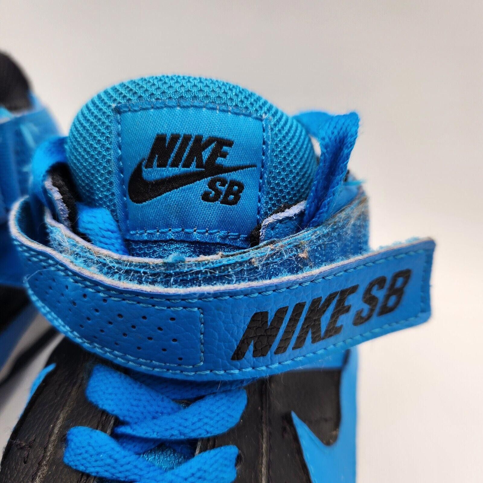 Nike Nike SB Mogan Mid 2 Boys Size 5Y Blue Black Size US 5 / EU 37 - 4 Thumbnail
