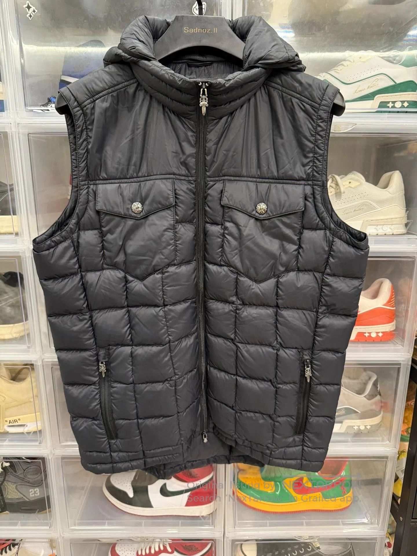 Chrome Hearts Chrome Hearts Sword Zip Down Vest. Size US L / EU 52-54 / 3 - 1 Thumbnail