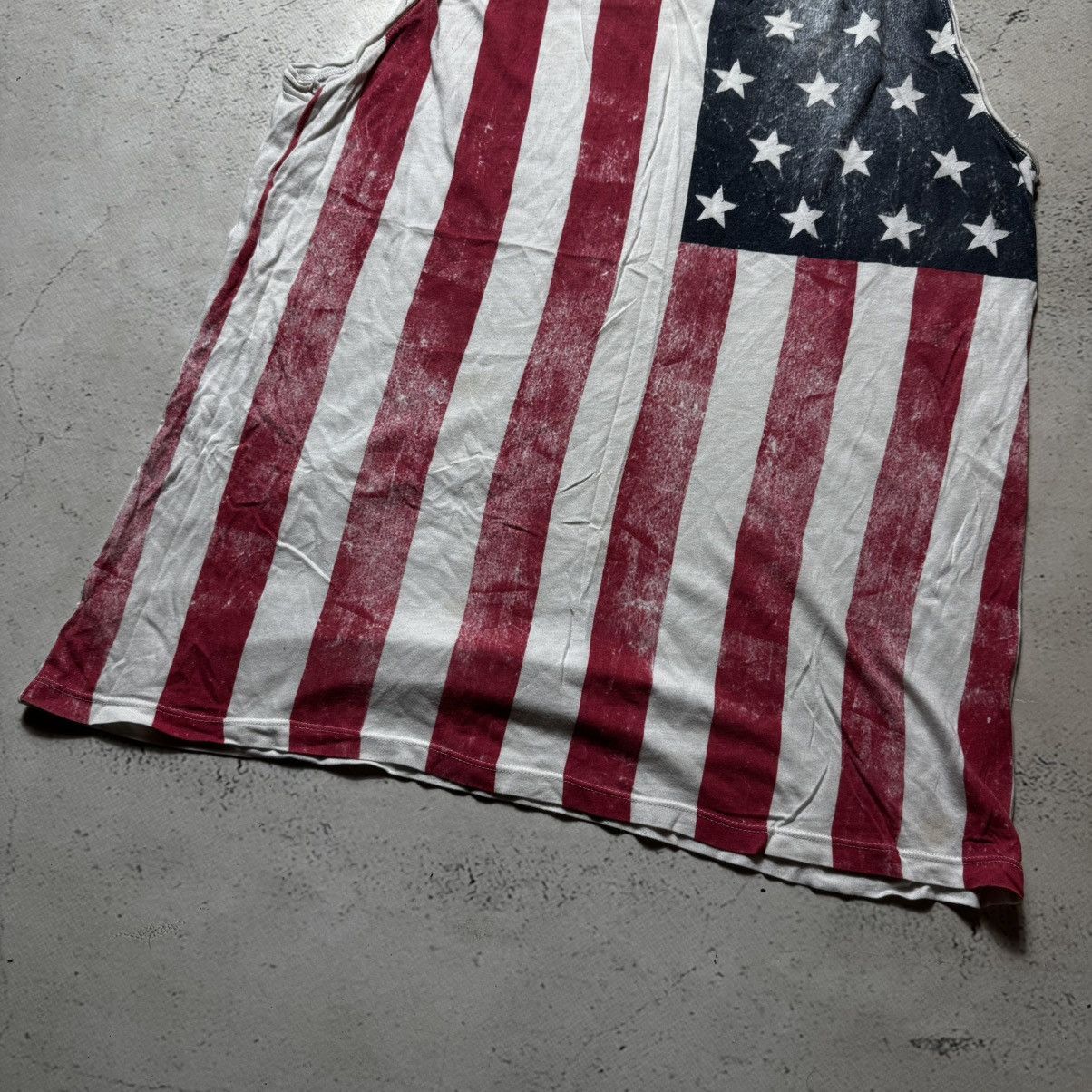 If Six Was Nine vintage t shirt with american flag netspend rich amiri style Size US L / EU 52-54 / 3 - 2 Thumbnail