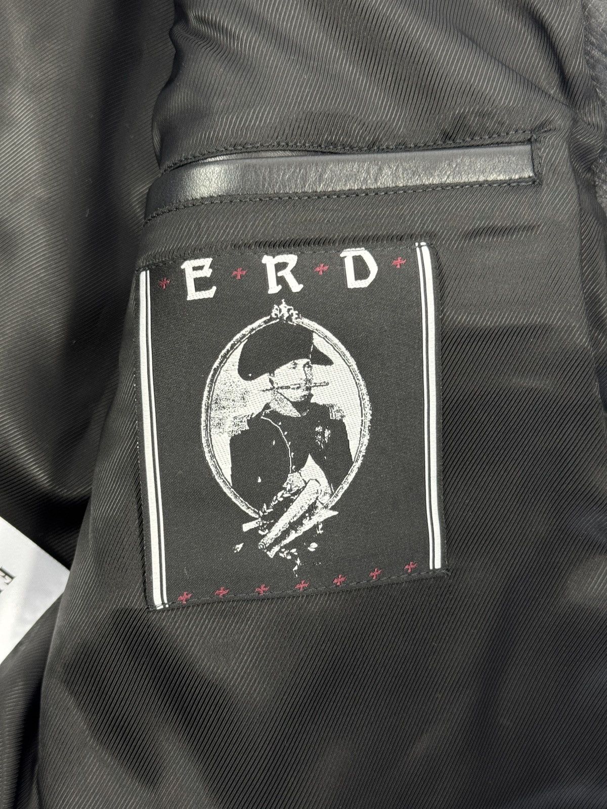 Enfants Riches Deprimes SID LEATHER JACKET WITH BROACH & STUDS Size US XL / EU 56 / 4 - 10 Thumbnail
