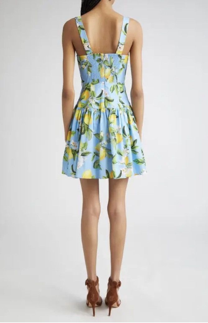 L'AGENCE L'AGENCE Lemon Print Corset Minidress size 8 Size M / US 6-8 / IT 42-44 - 3 Thumbnail