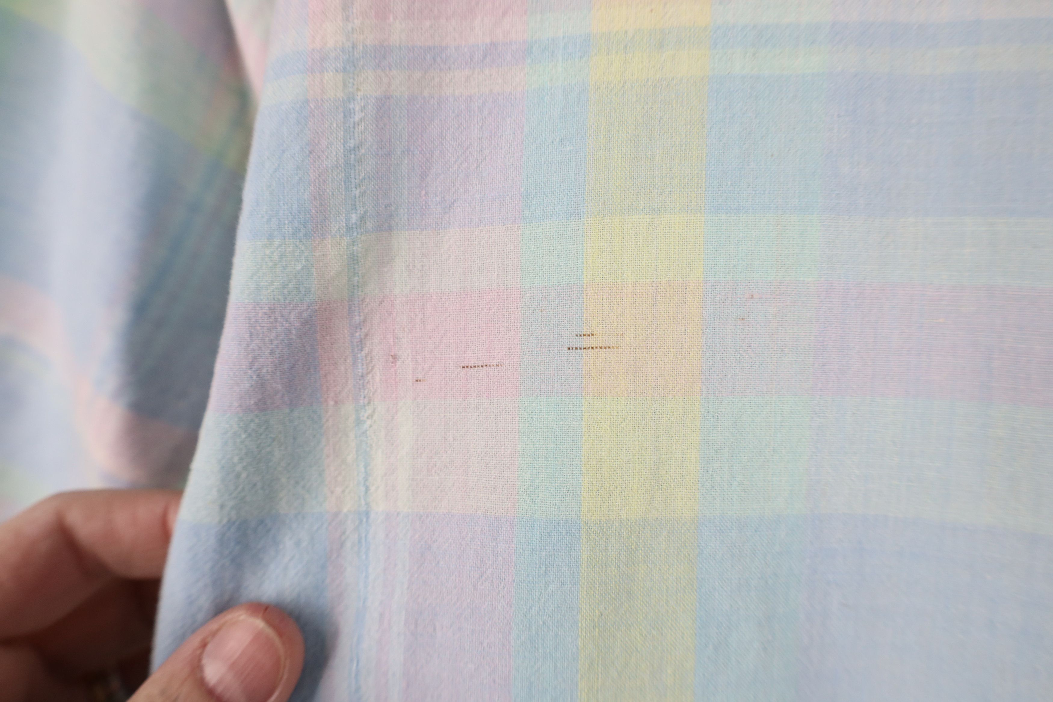 Lands' End Vintage 90s Lands End Madras Plaid Button Down Shirt USA Size US L / EU 52-54 / 3 - 5 Thumbnail