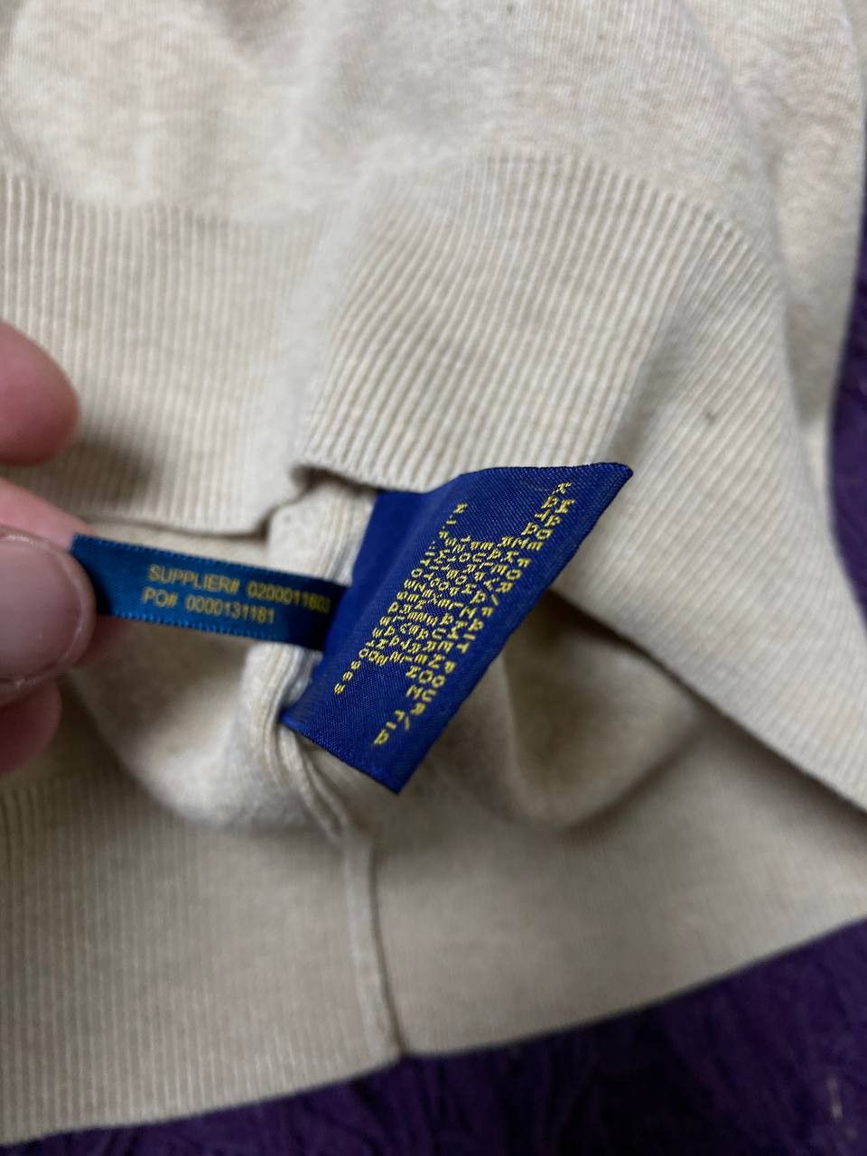 Polo Ralph Lauren Y2K Long Sleeve Polo Ralph Lauren Vintage Size US L / EU 52-54 / 3 - 5 Thumbnail