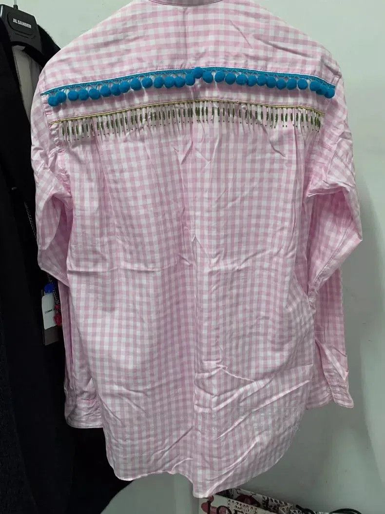 Comme des Garcons COMME DES GARCONS Pink Check Shirt. Size US S / EU 44-46 / 1 - 2 Thumbnail