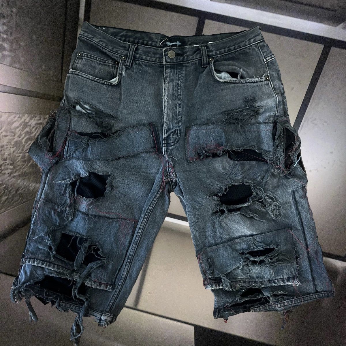 Vintage Storm Worn Distressed Size US 34 / EU 50 - 1 Thumbnail
