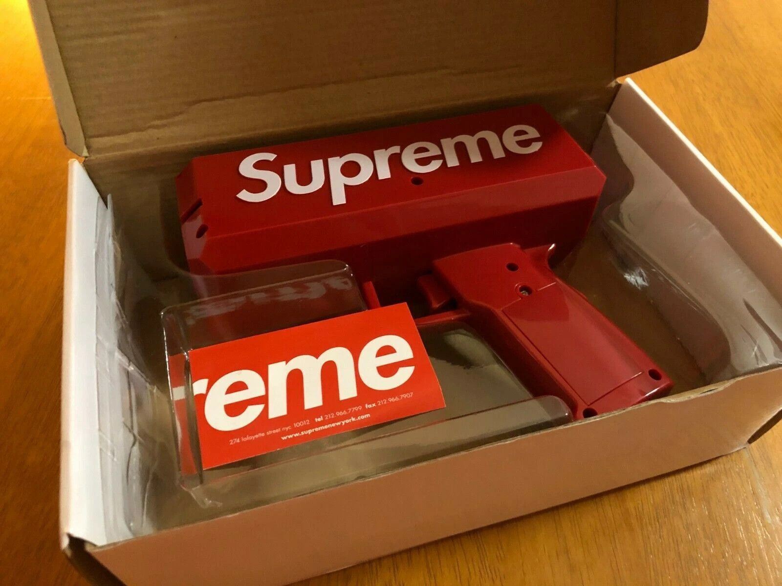 Supreme 100% Authentic 2017 Cash Cannon Complete in Box Size ONE SIZE - 6 Thumbnail