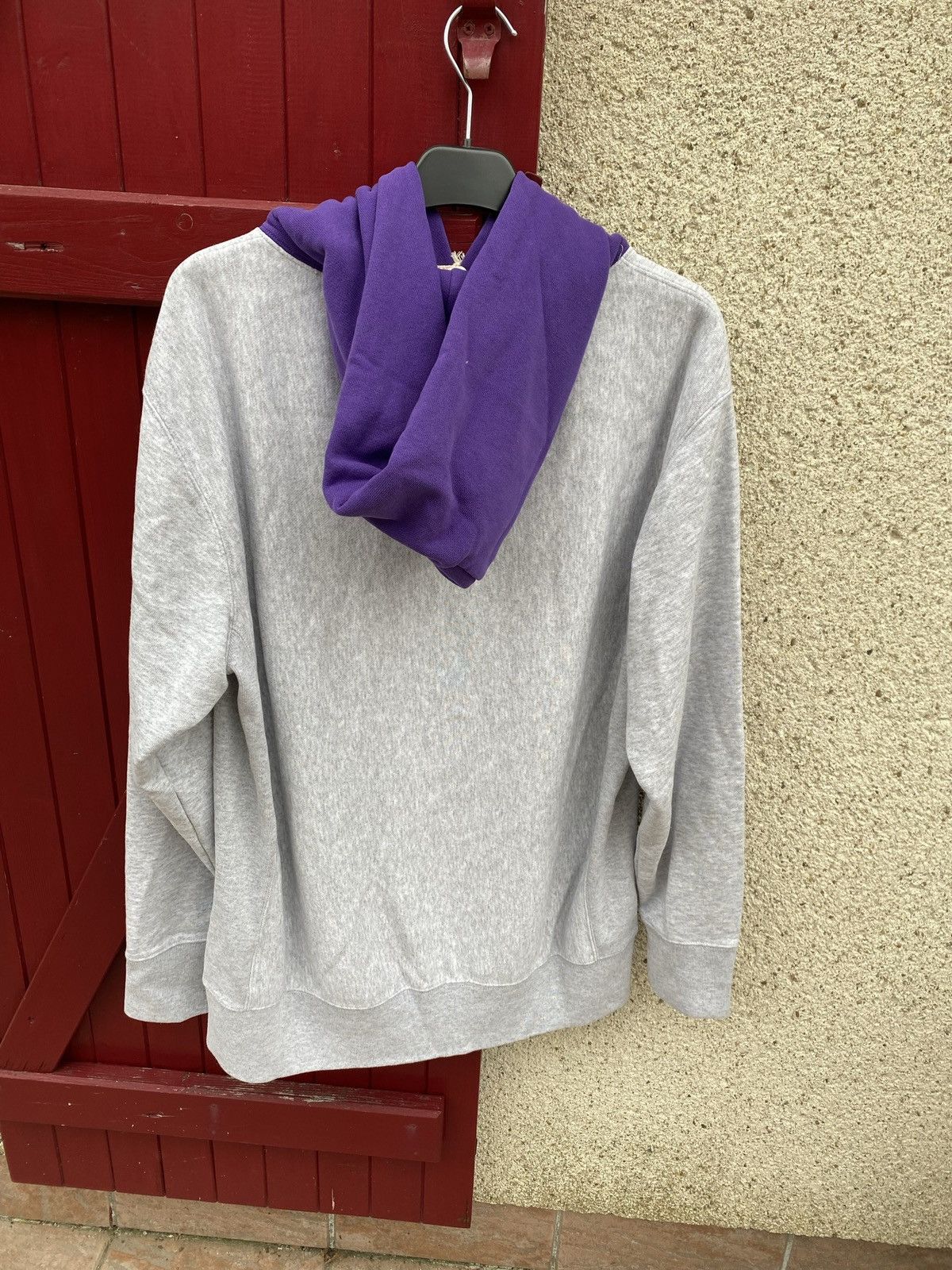 Champion Champion reverse weave sweatshirt grey and purple Size US M / EU 48-50 / 2 - 2 Thumbnail