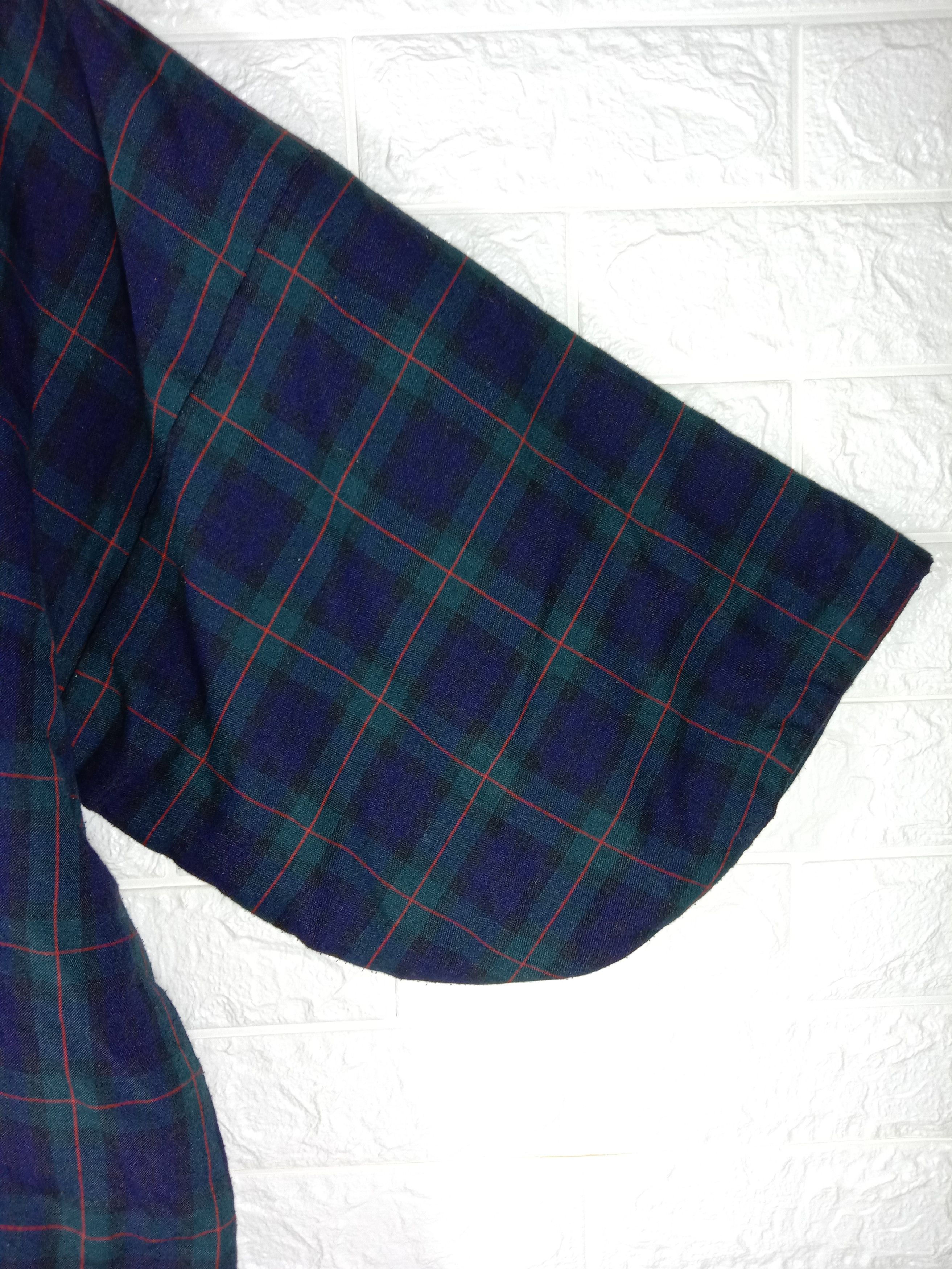 Japanese Brand Vintage Japanese Plaid Hanten Noragi Style Kimono Cardigan Size US XL / EU 56 / 4 - 3 Thumbnail