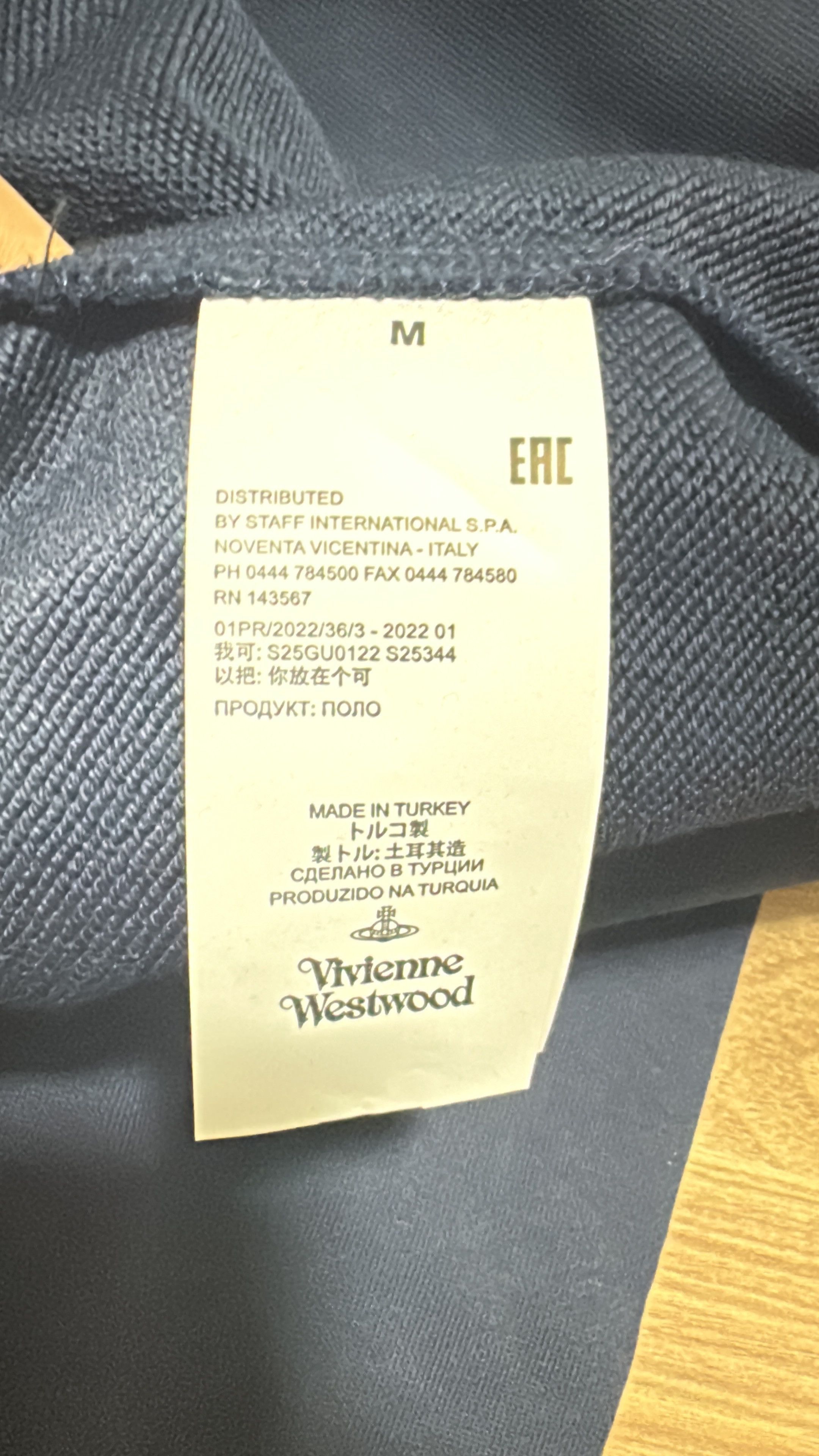Vivienne Westwood Vivienne Westwood Orb Logo Sweatshirt Navy Size Medium Size US M / EU 48-50 / 2 - 6 Thumbnail