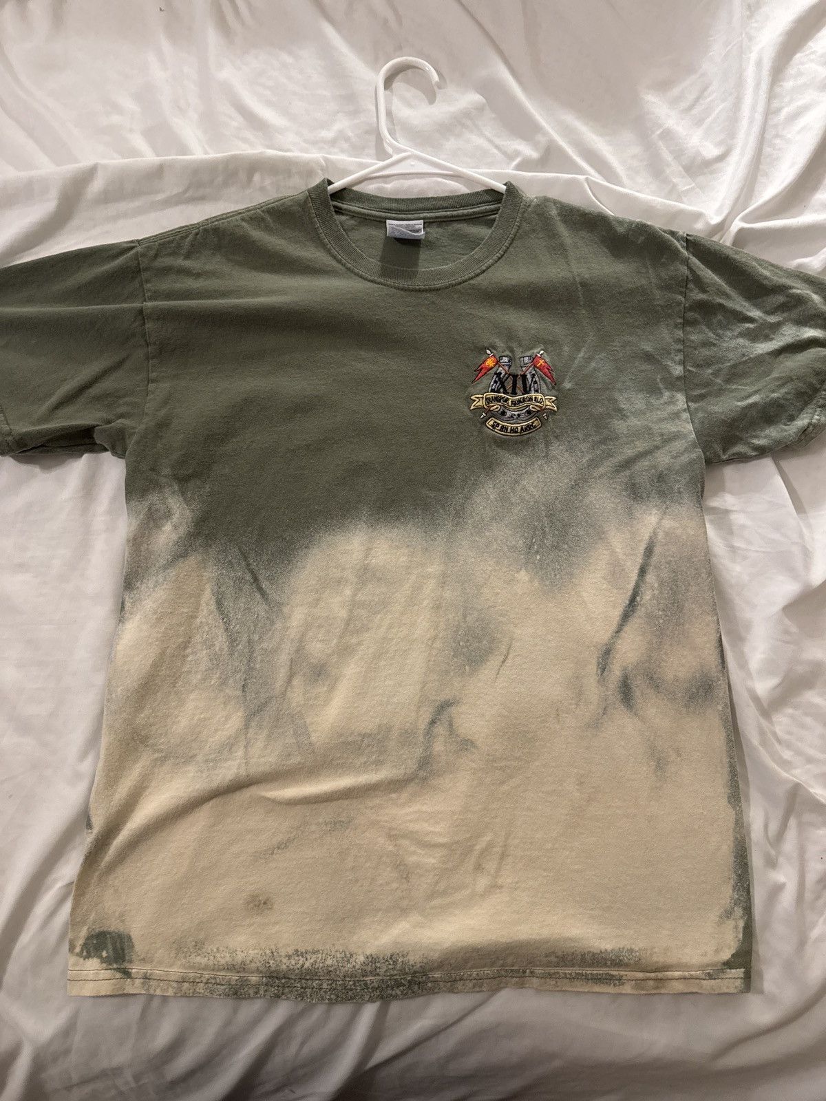 Vintage Vintage Green Military Tee Size US M / EU 48-50 / 2 - 1 Thumbnail