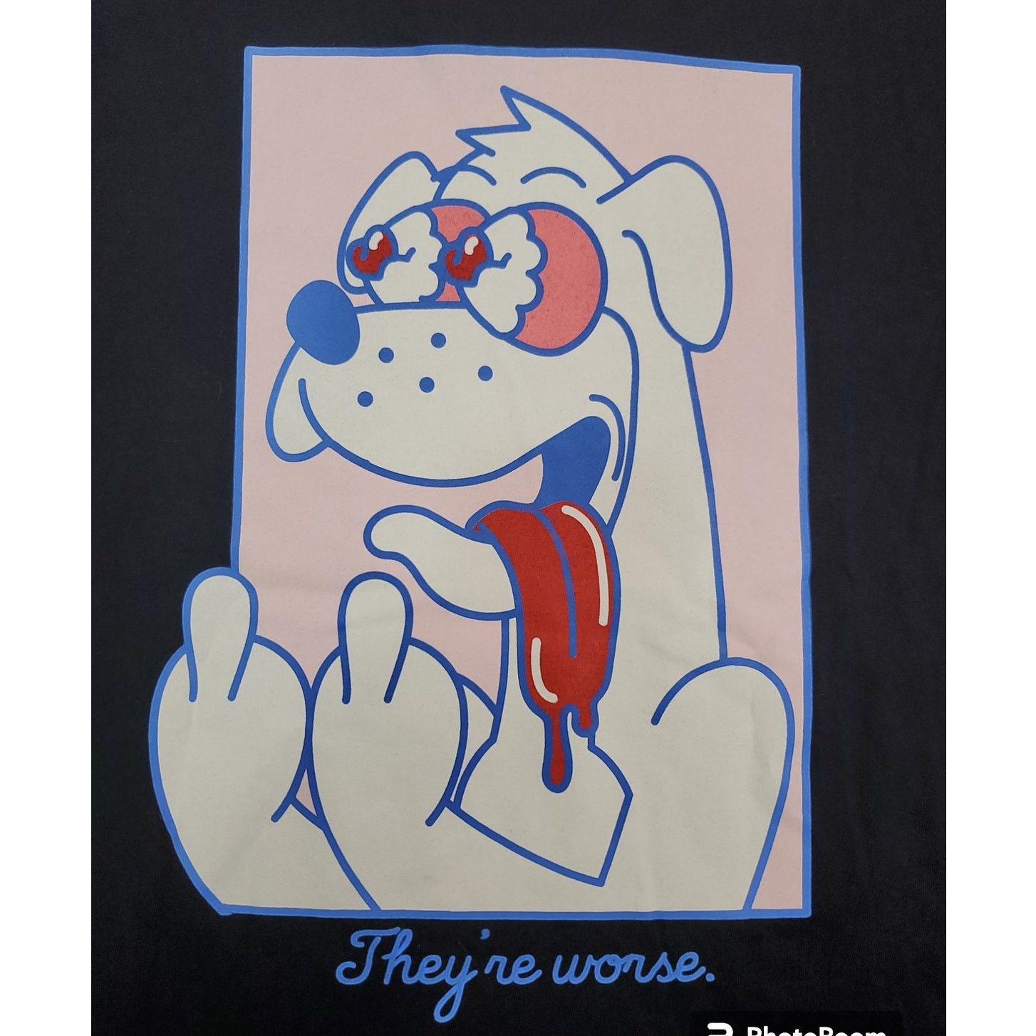 A.LAB A-Lab | Stressed Out Dog T-shirt | Size Large Size US L / EU 52-54 / 3 - 5 Thumbnail