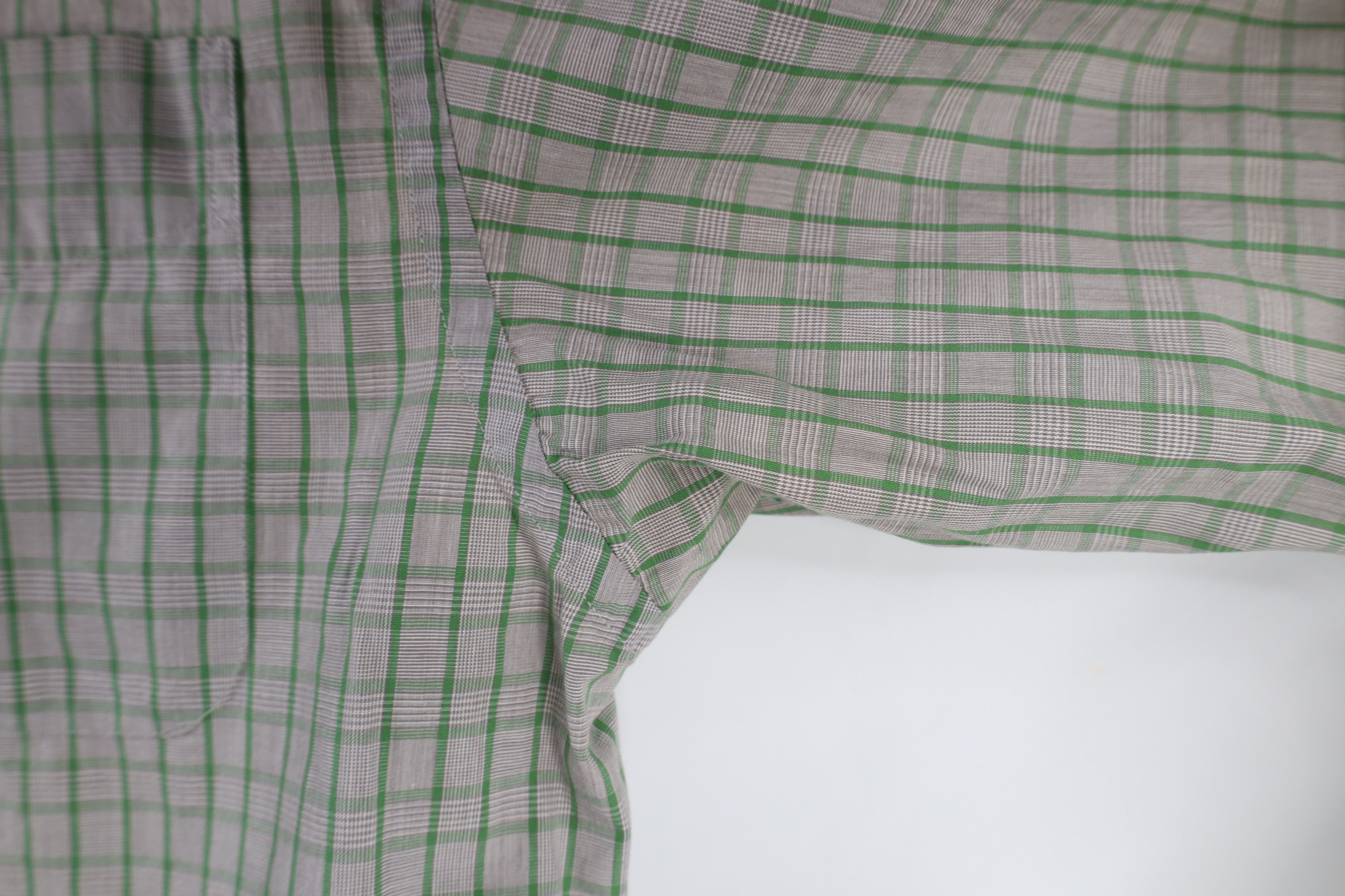 Gap × Vintage Vintage 90s Gap Long Sleeve Collared Button Shirt Plaid Size US XL / EU 56 / 4 - 6 Thumbnail