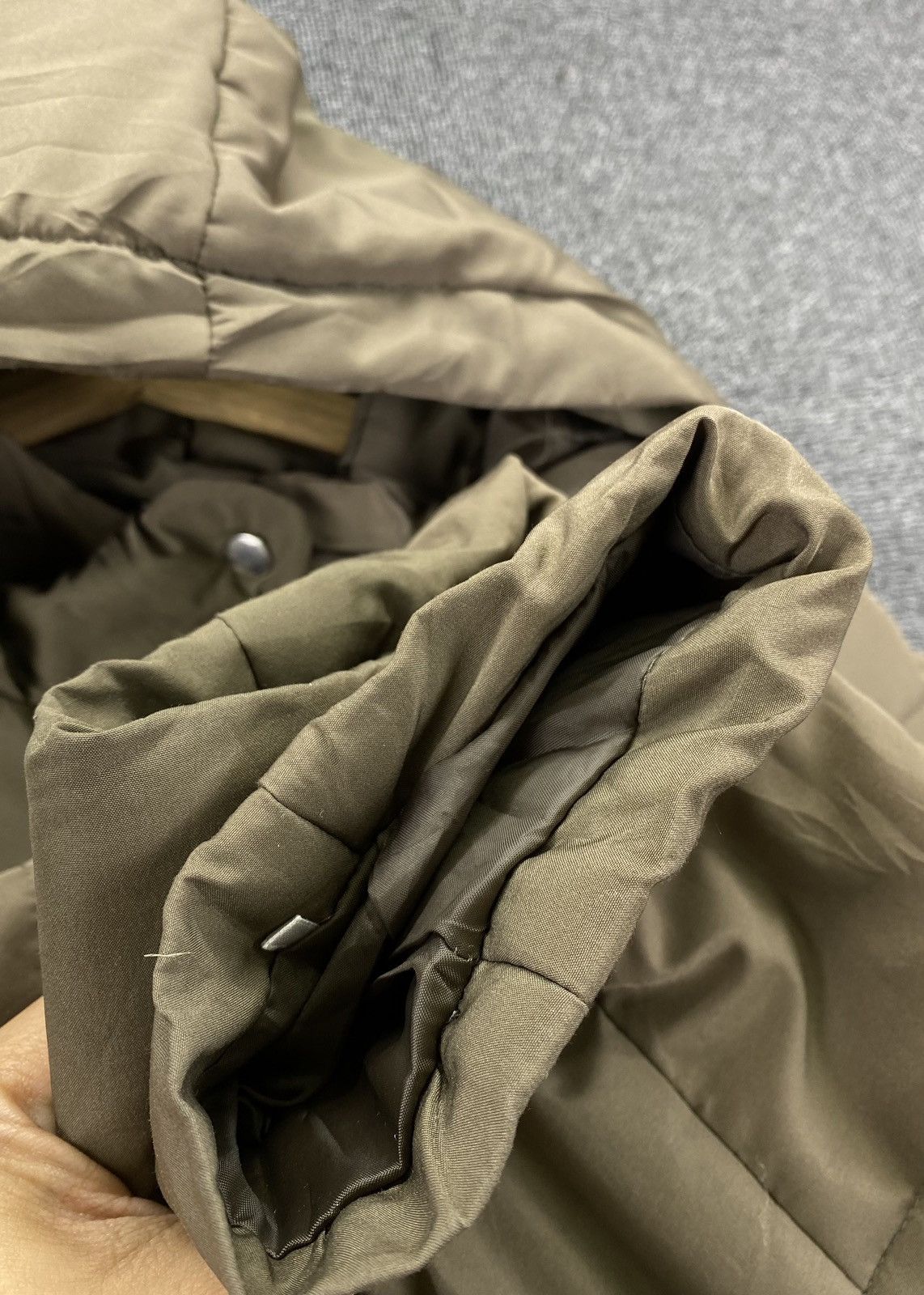 Japanese Brand Vintage Rudolph Valentino Hoodie Down Jacket Size M / US 6-8 / IT 42-44 - 12 Thumbnail