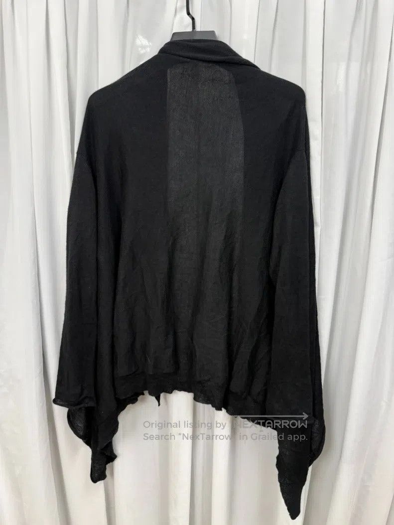 Yohji Yamamoto Yohji Yamamoto Size 2 asymmetrical wool cloak with draped s Size M / US 6-8 / IT 42-44 - 7 Thumbnail