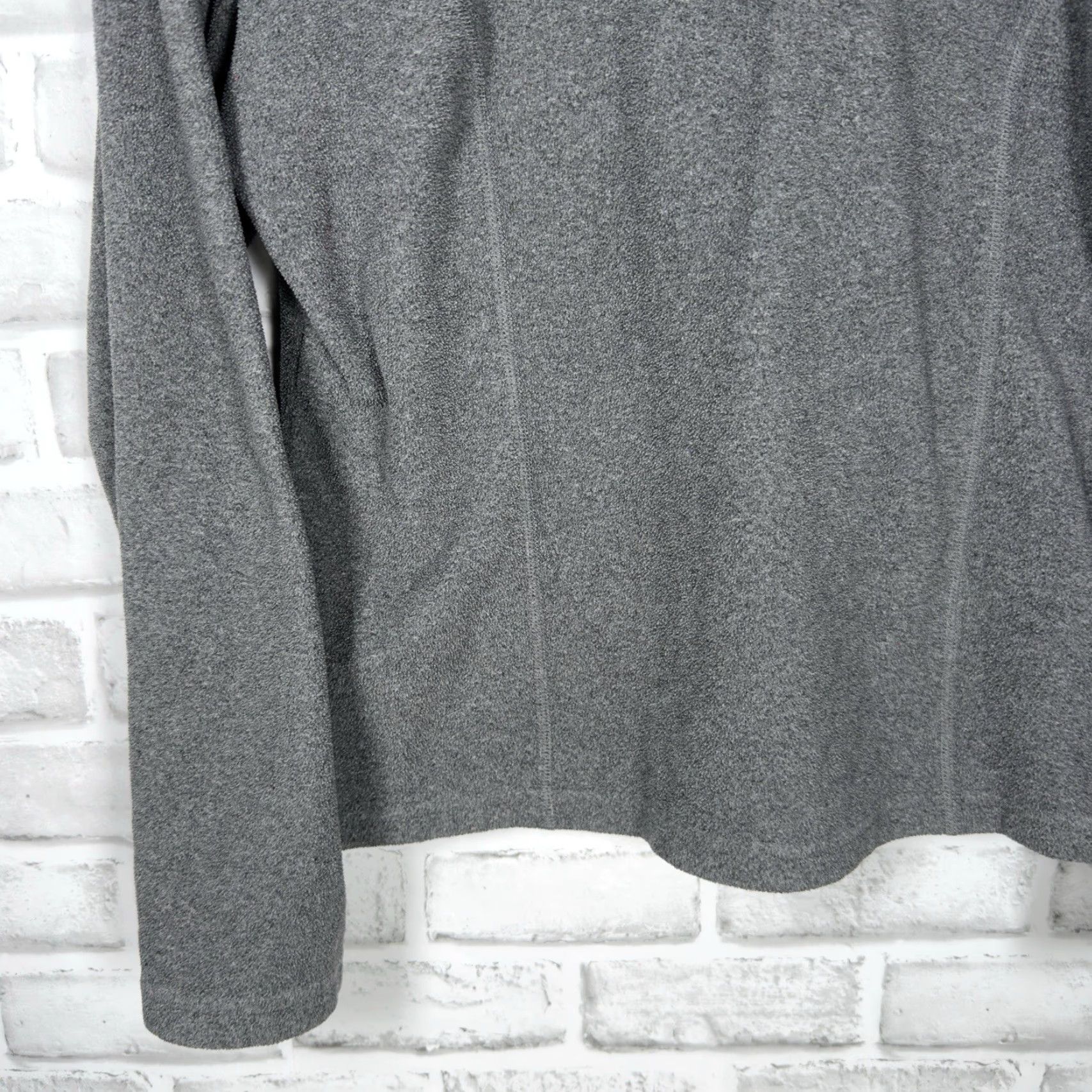 The North Face The North Face Jacket Womens M Gray Half Zip Regular Polyester Size M / US 6-8 / IT 42-44 - 3 Thumbnail