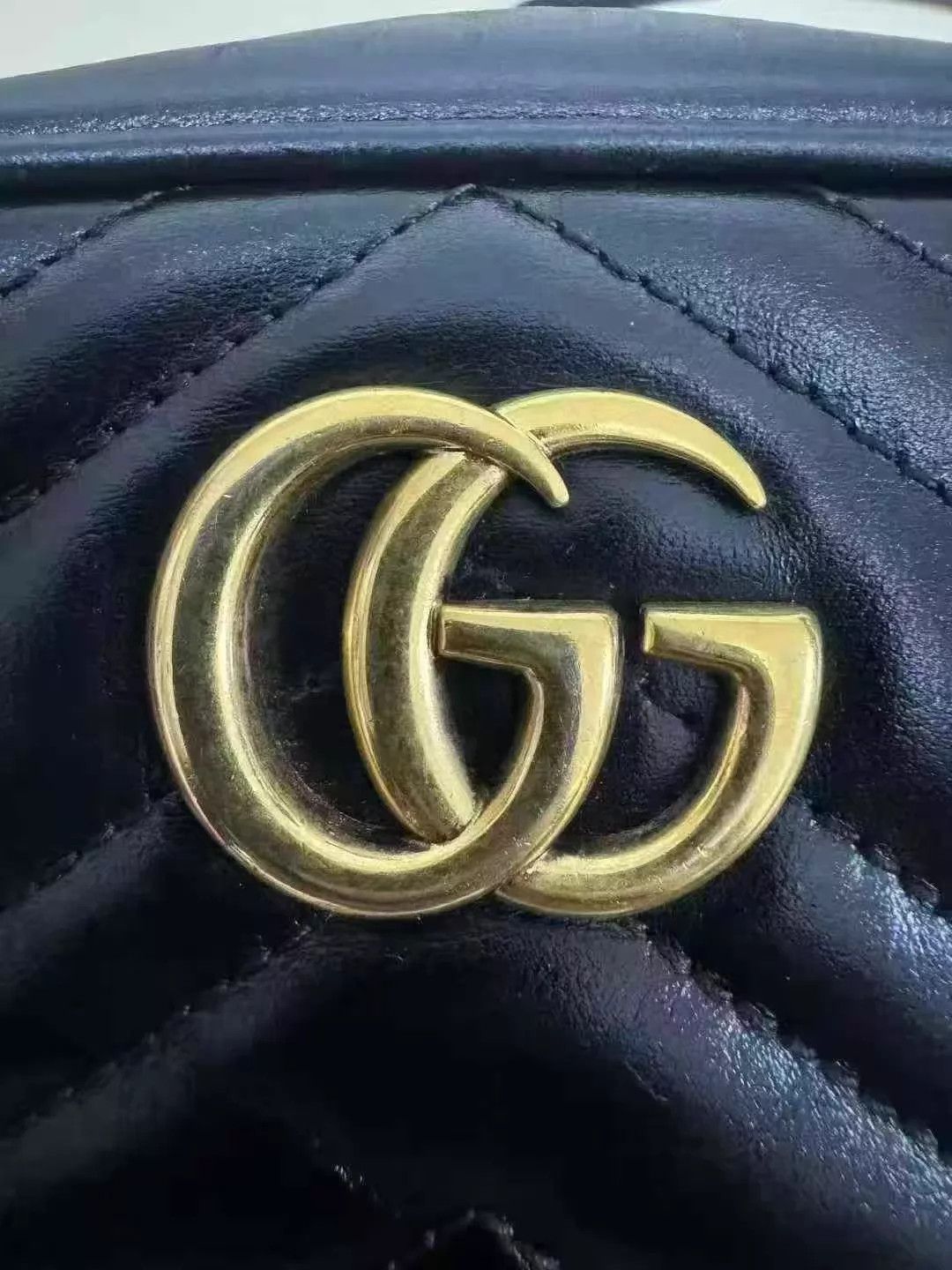 Gucci GUCCI Marmont Small Black Camera Bag Like New Size ONE SIZE - 5 Thumbnail