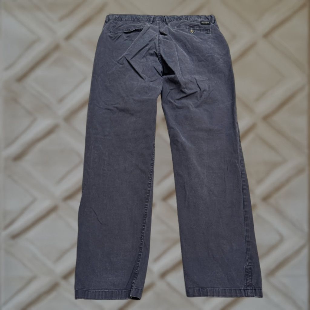 Ben Sherman Ben Sherman Pants Mens 34x34 Chino Straight Leg Cotton Navy Blue Casual Size US 34 / EU 50 - 1 Thumbnail