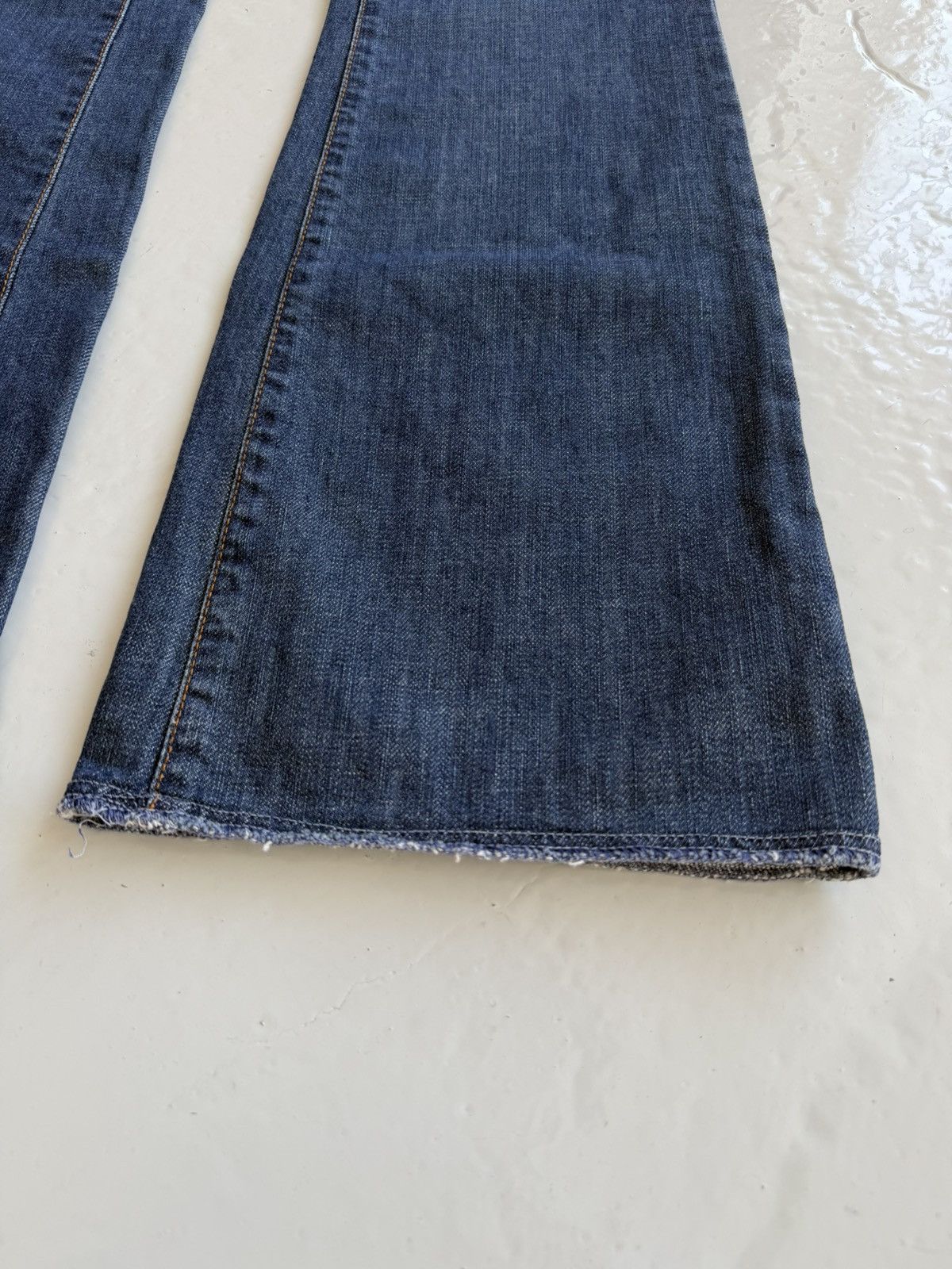 Dolce & Gabbana Y2k Dolce & Gabbana cutoff low waist flared denim Size 29" - 5 Thumbnail