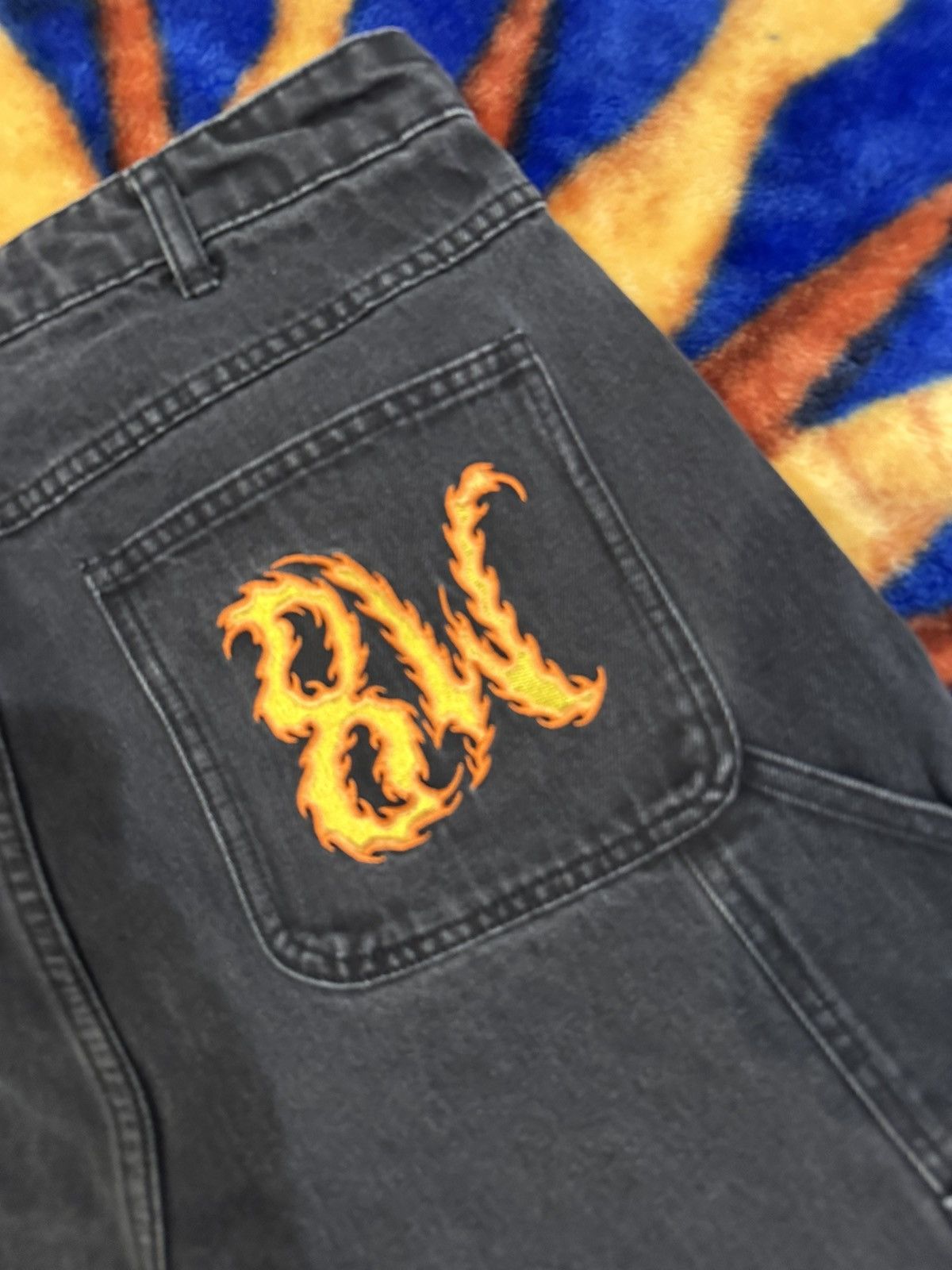 8THWNDR 8thwndr Fire Cargo Shorts Size US 32 / EU 48 - 4 Thumbnail
