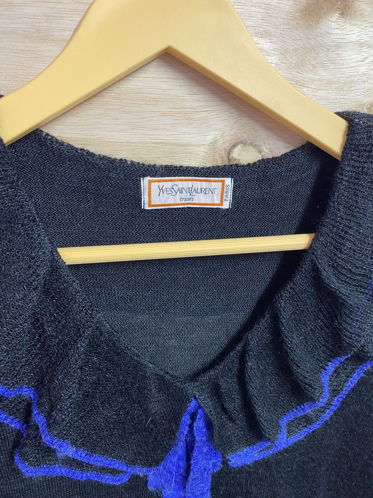 Yves Saint Laurent Yves Saint Laurent tshirt knitwear Size XL / US 12-14 / IT 48-50 - 4 Thumbnail
