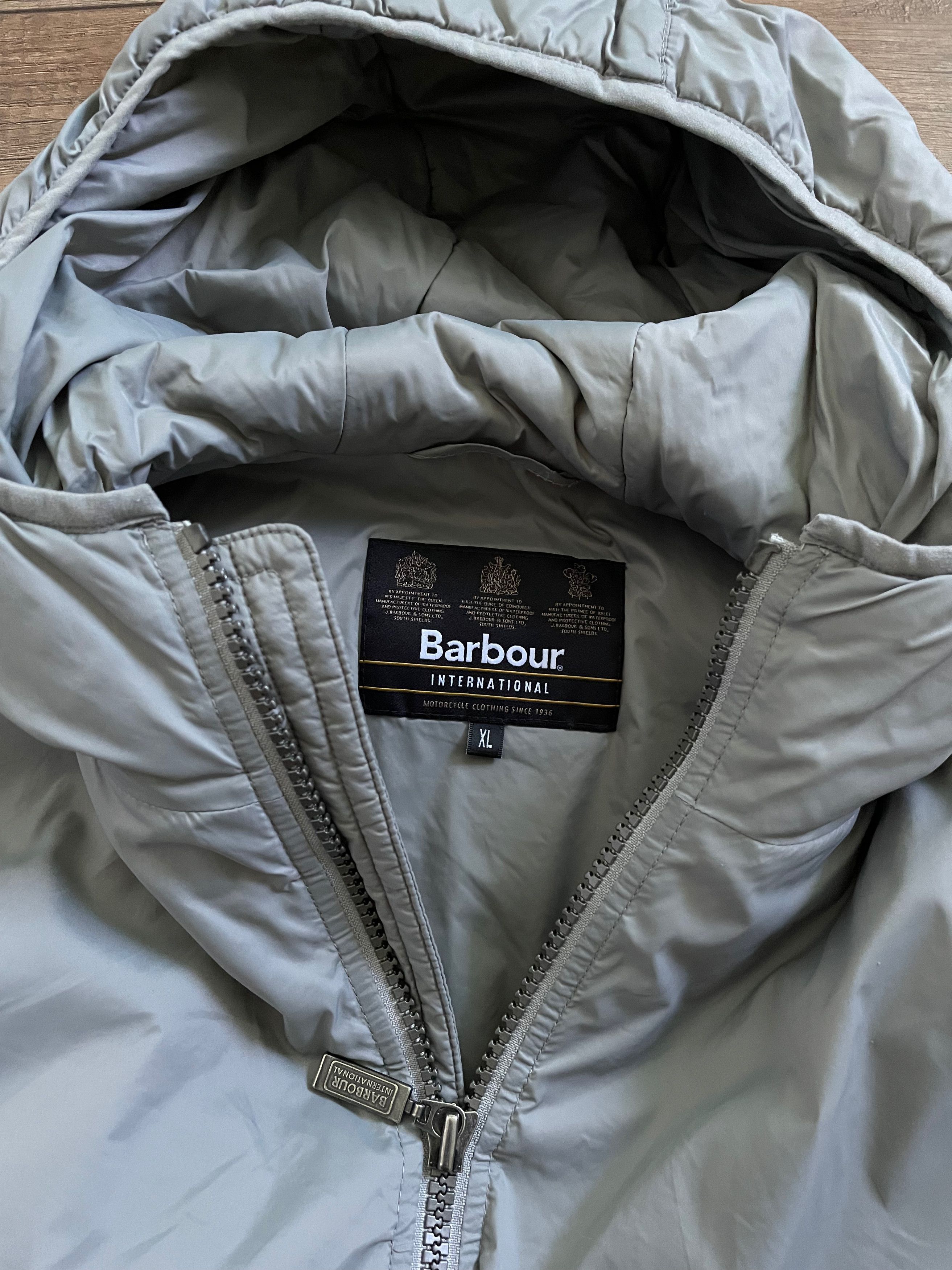 Barbour Barbour B International Draft Quilt Insulated Hooded Jacket Size US XL / EU 56 / 4 - 14 Thumbnail
