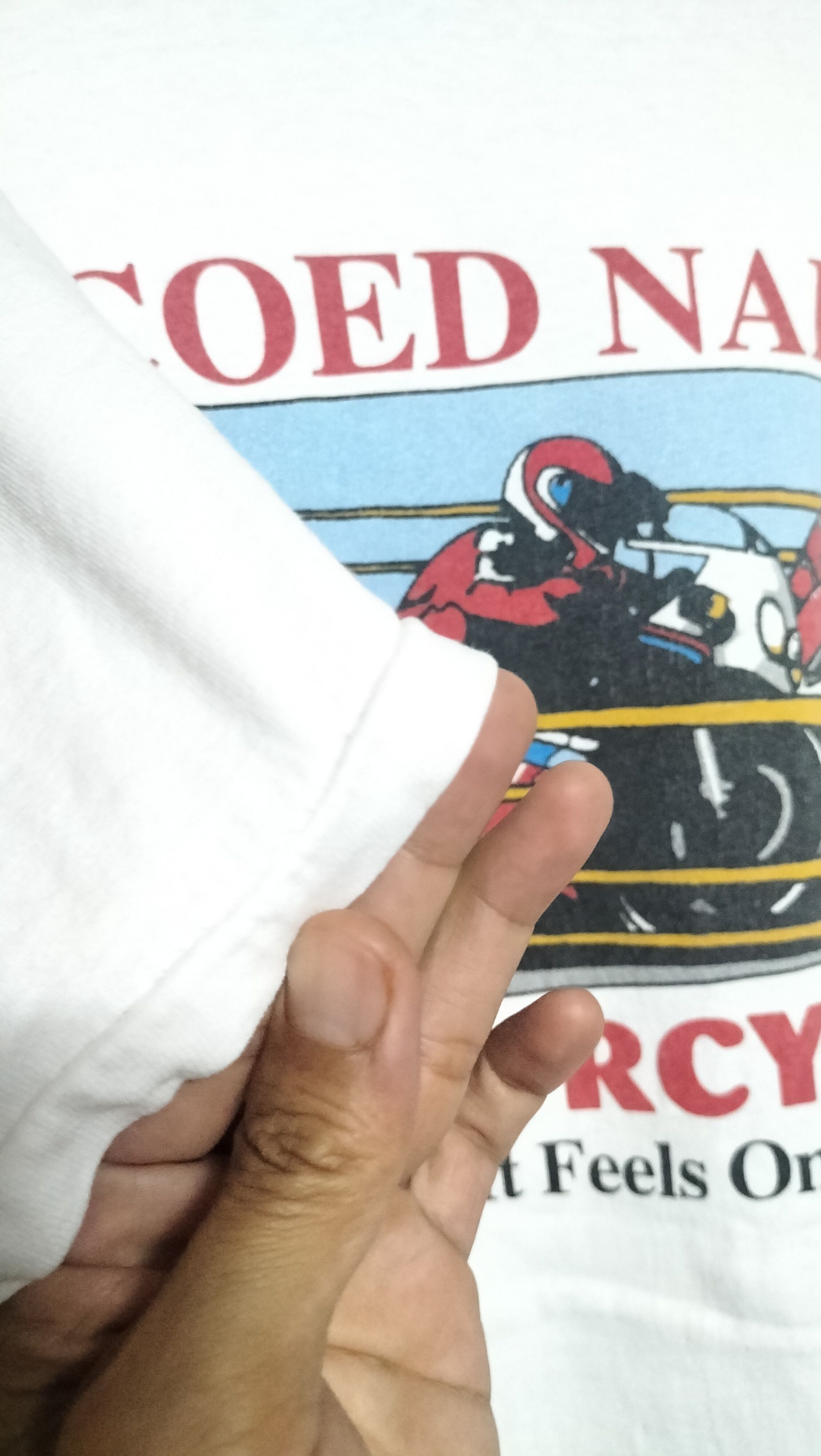 Vintage Vintage 90s Coed Naked Racing Team Single Stitch Size US XL / EU 56 / 4 - 8 Thumbnail