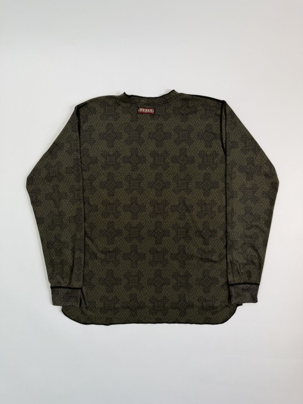 Burton ➕✖️Burton Printed Polartec Longsleeve Size US M / EU 48-50 / 2 - 5 Thumbnail