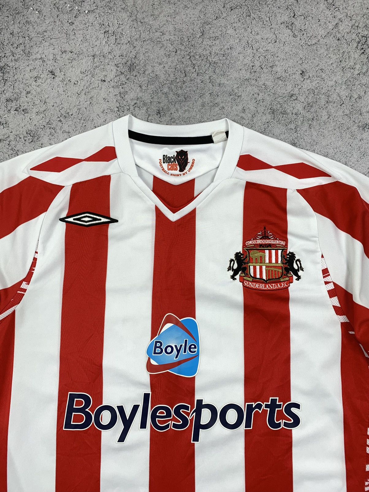 Umbro × Vintage Umbro Sunderland FC Vintage 2007-2008 Home Shirt Size M Size US M / EU 48-50 / 2 - 3 Thumbnail