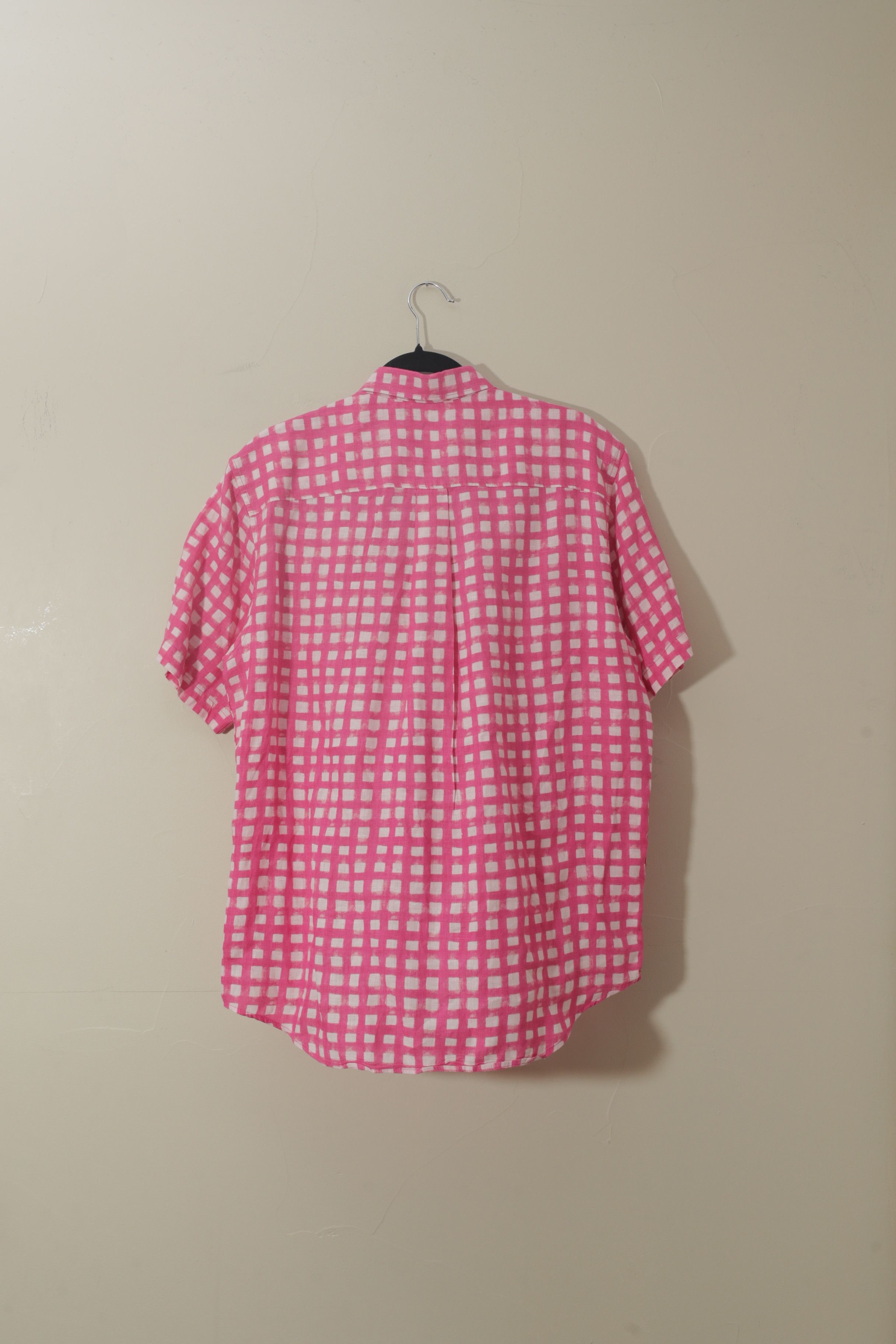 Lands' End Lands End Pink Checkered Vintage Button Down (M) Size US M / EU 48-50 / 2 - 2 Thumbnail
