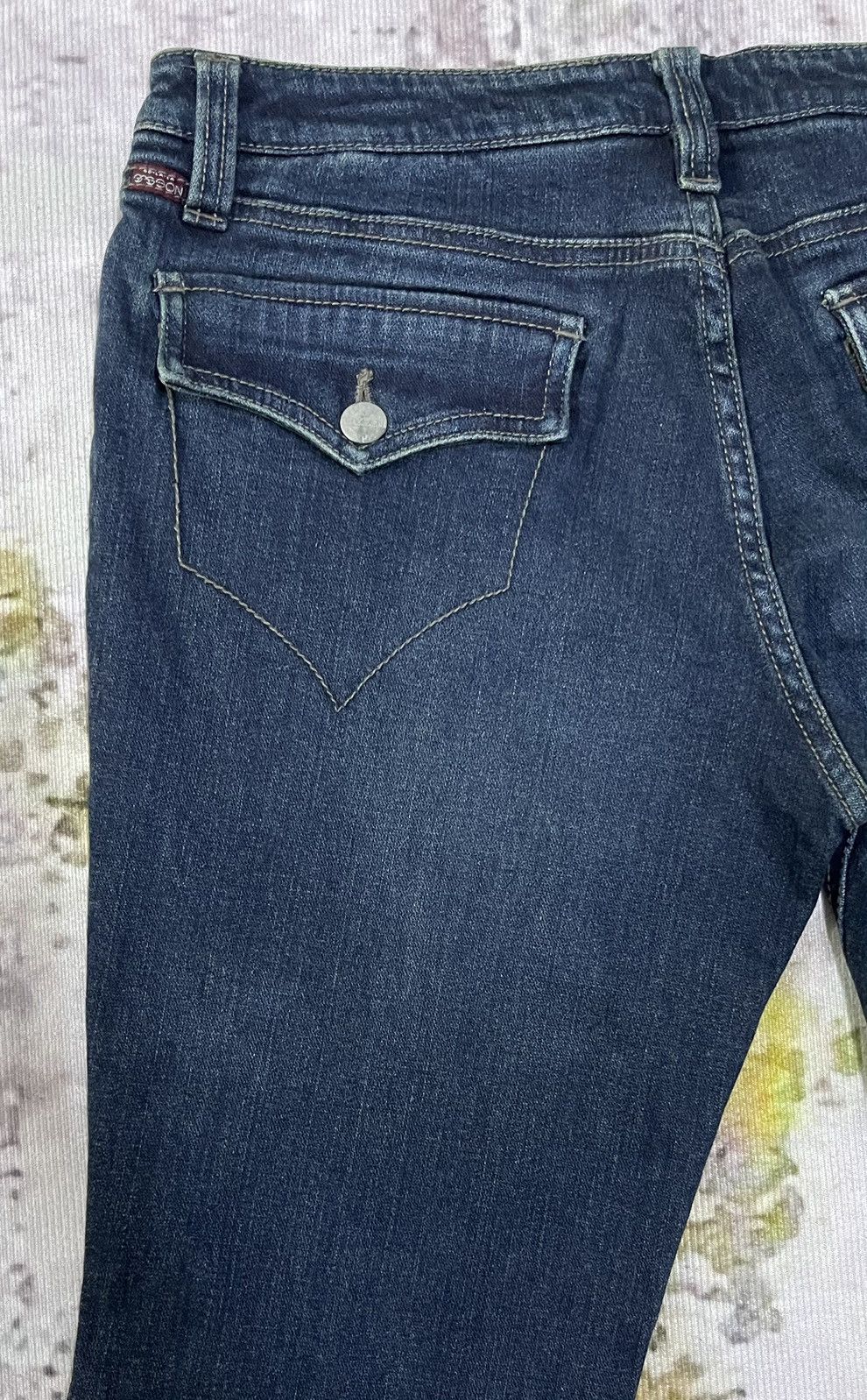 Japanese Brand × Vintage Flared Japan Jeans Oh La La Sasson Wideleg Size US 32 / EU 48 - 13 Thumbnail