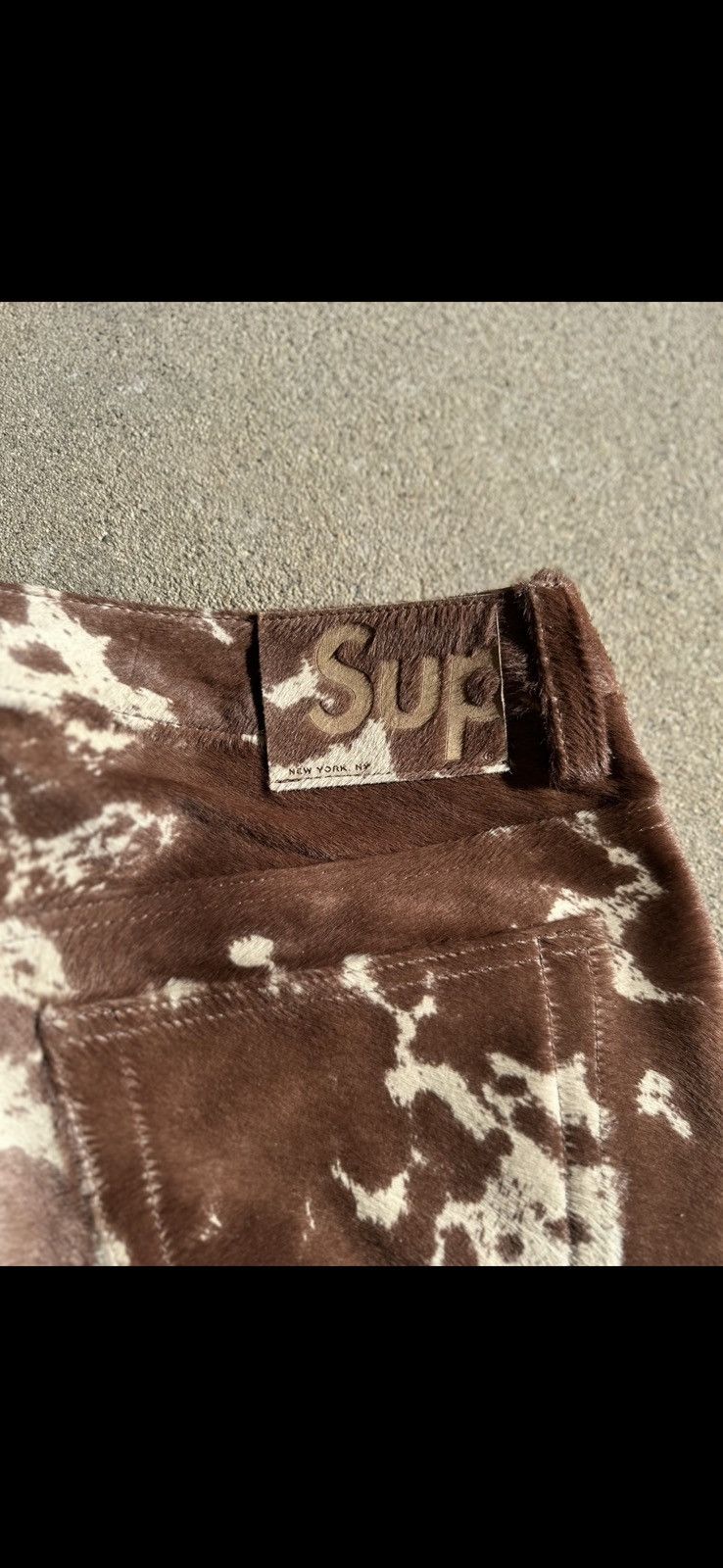 Supreme Supreme Pony Hair Pants Size US 32 / EU 48 - 10 Thumbnail