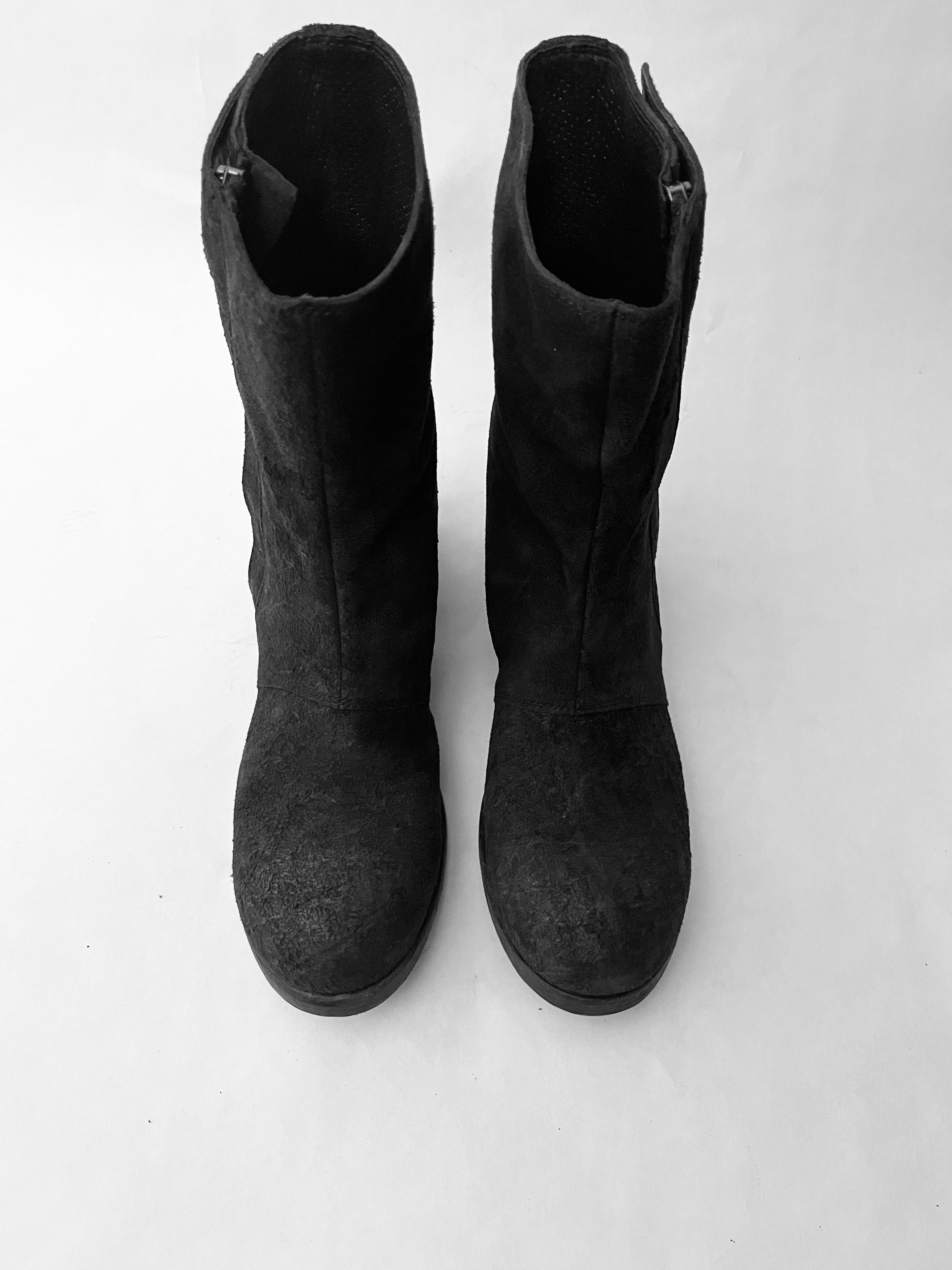 Alexandre Plokhov NEW -M914 CROSTA BLACK- DISTRESSED SUEDE BOOT Size US 9 / EU 42 - 8 Thumbnail