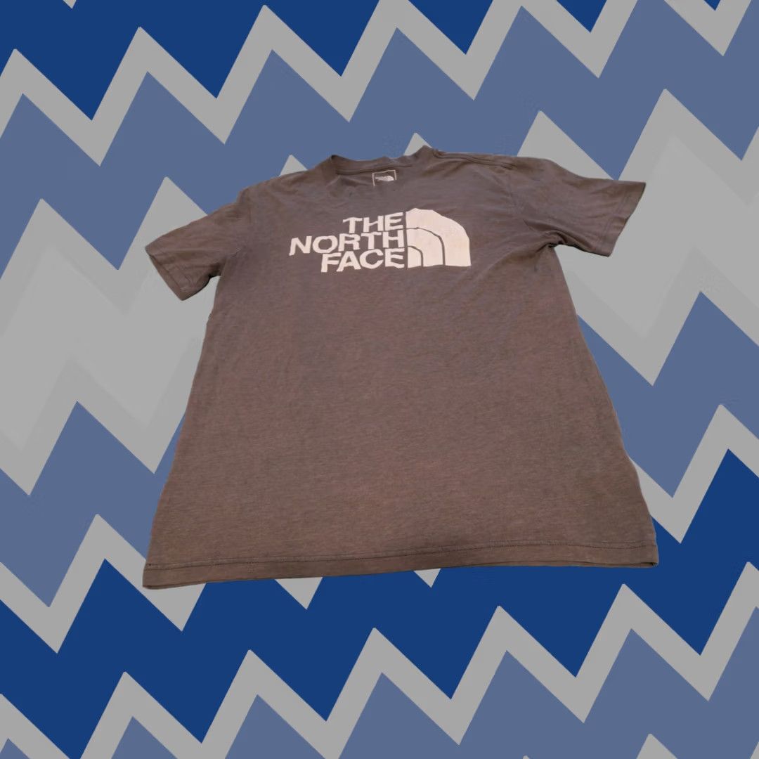 The North Face The North Face Half Dome Tee Mens M Gray White Logo Short Sleeve Shirt Size US M / EU 48-50 / 2 - 1 Thumbnail