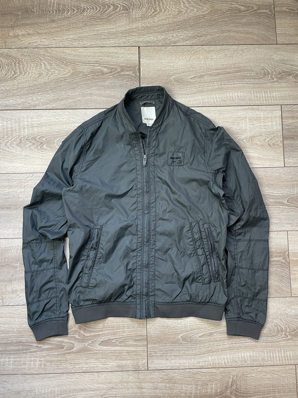 Diesel Diesel vintage light nylon jacket mens olive Size m Size US M / EU 48-50 / 2 - 1 Thumbnail
