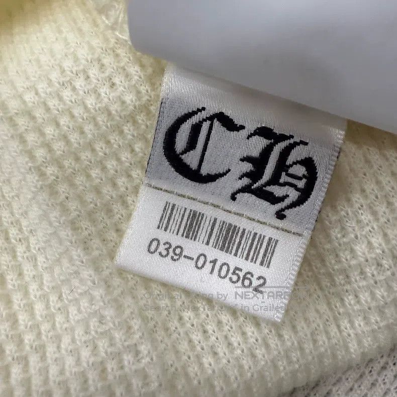 Chrome Hearts CHROME HEARTS Size L White waffle short sleeve Size US L / EU 52-54 / 3 - 6 Thumbnail