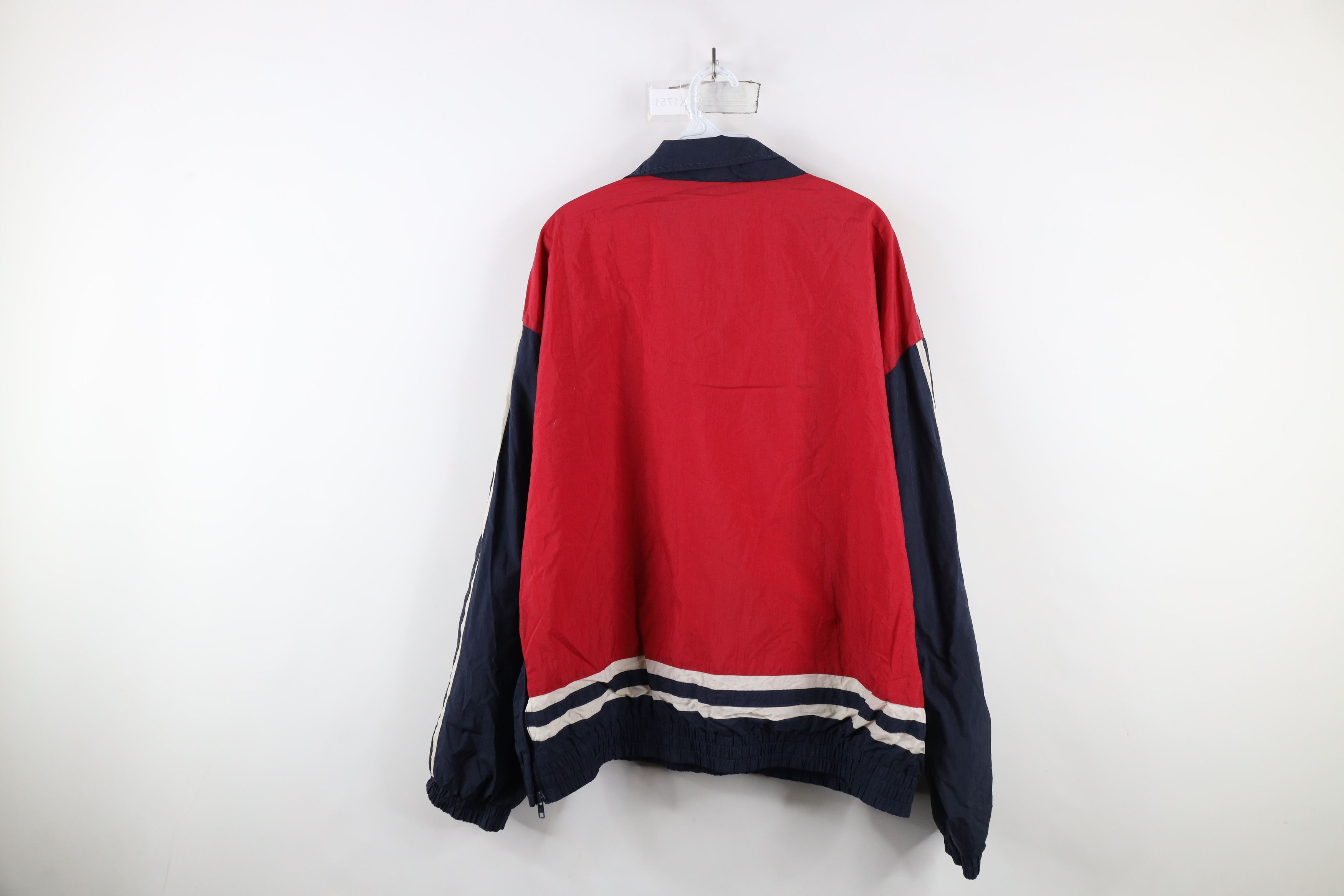 Vintage Vintage 90s USA Olympics Lined Pullover Windbreaker Jacket Size US L / EU 52-54 / 3 - 13 Thumbnail