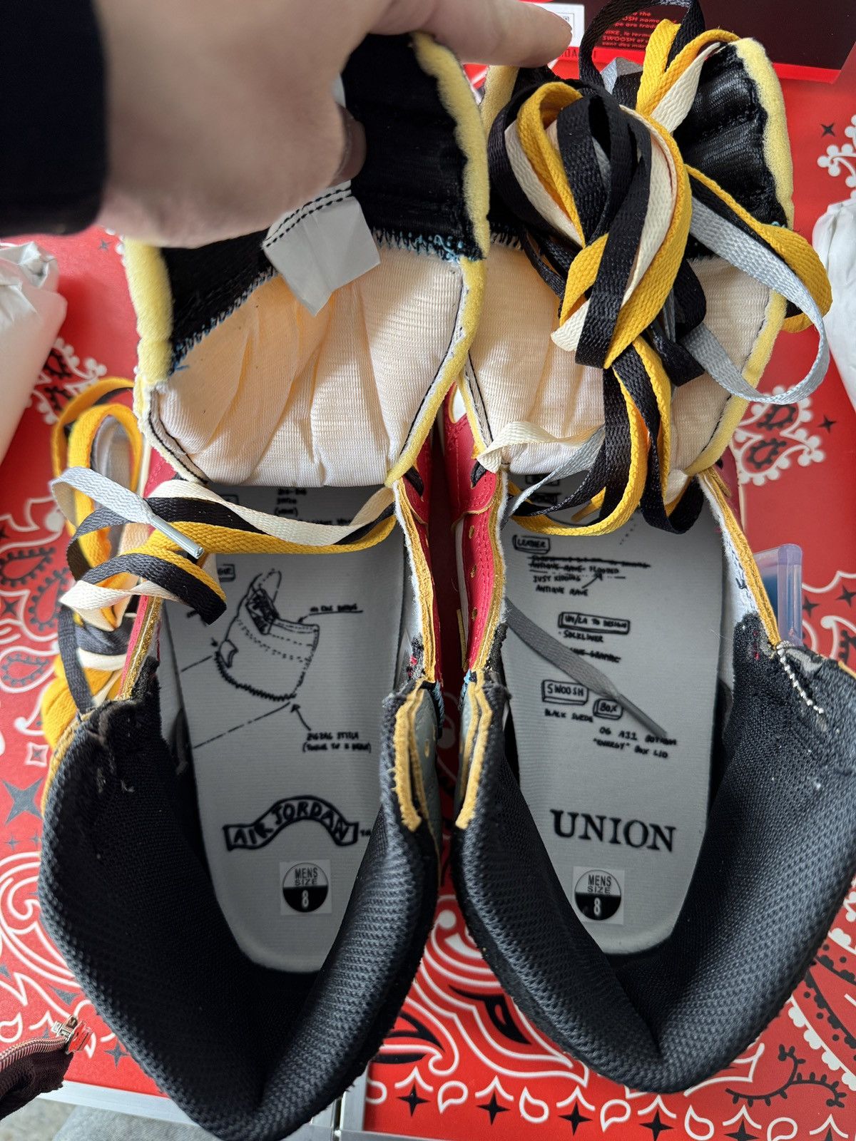 Jordan Brand × Nike × Union LA Union Jordan 1 Size US 8 / EU 41 - 7 Thumbnail