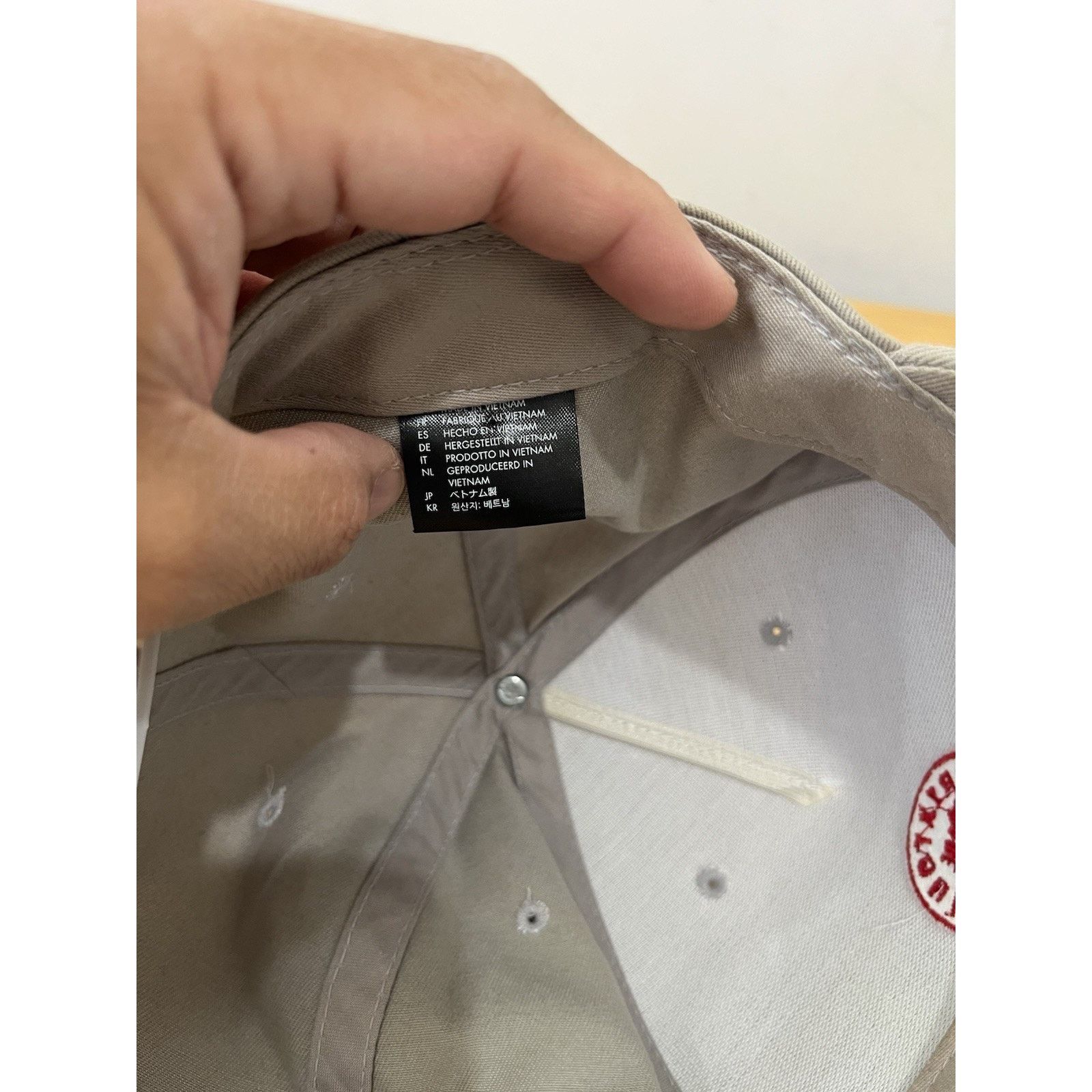 Brixton Brixton Supply Co Trade Mark Grey Embroidered Snapback Hat Size ONE SIZE - 6 Thumbnail