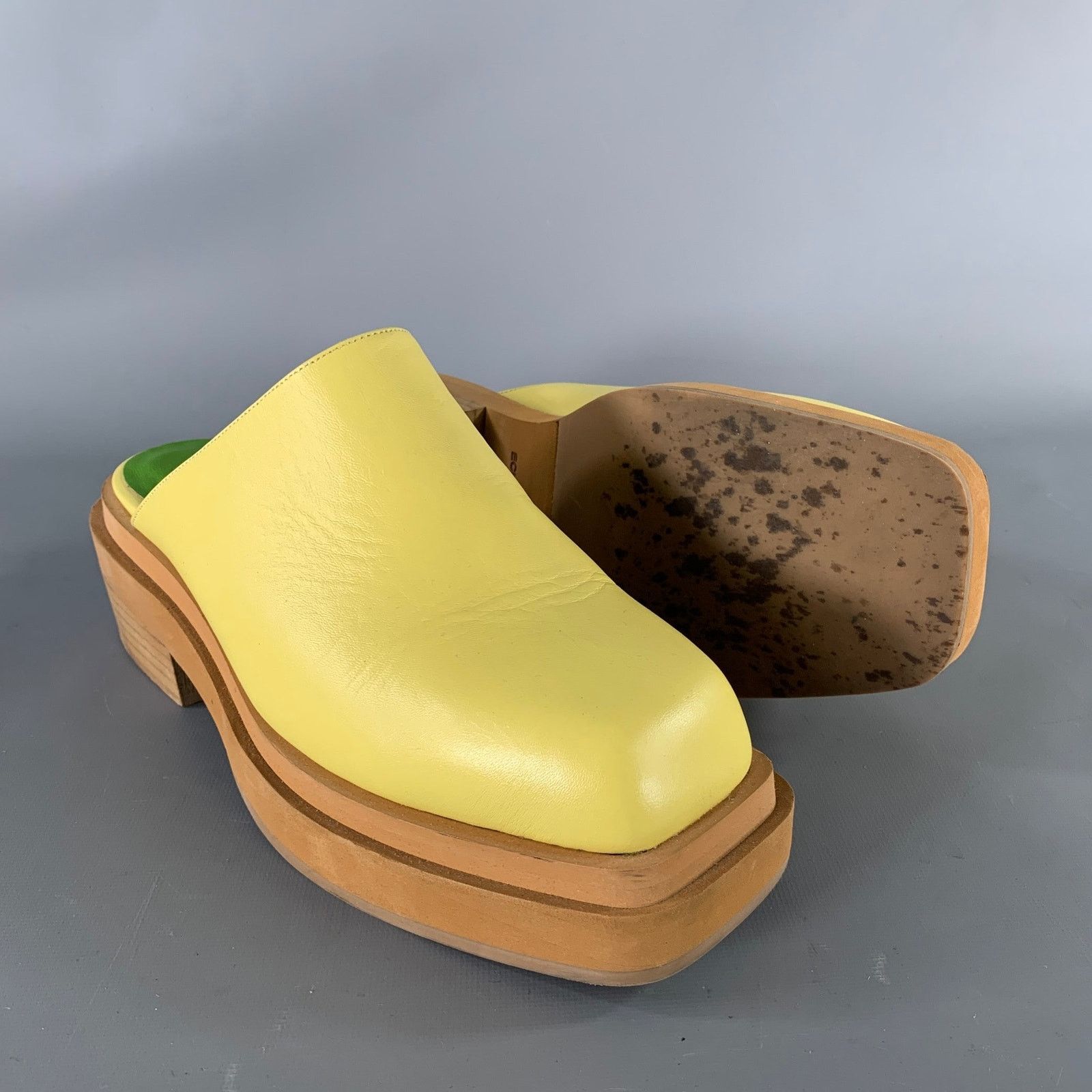 Eckhaus Latta ECKHAUS LATTA Size 7 Yellow Mules Loafers Size US 10 / IT 40 - 5 Thumbnail
