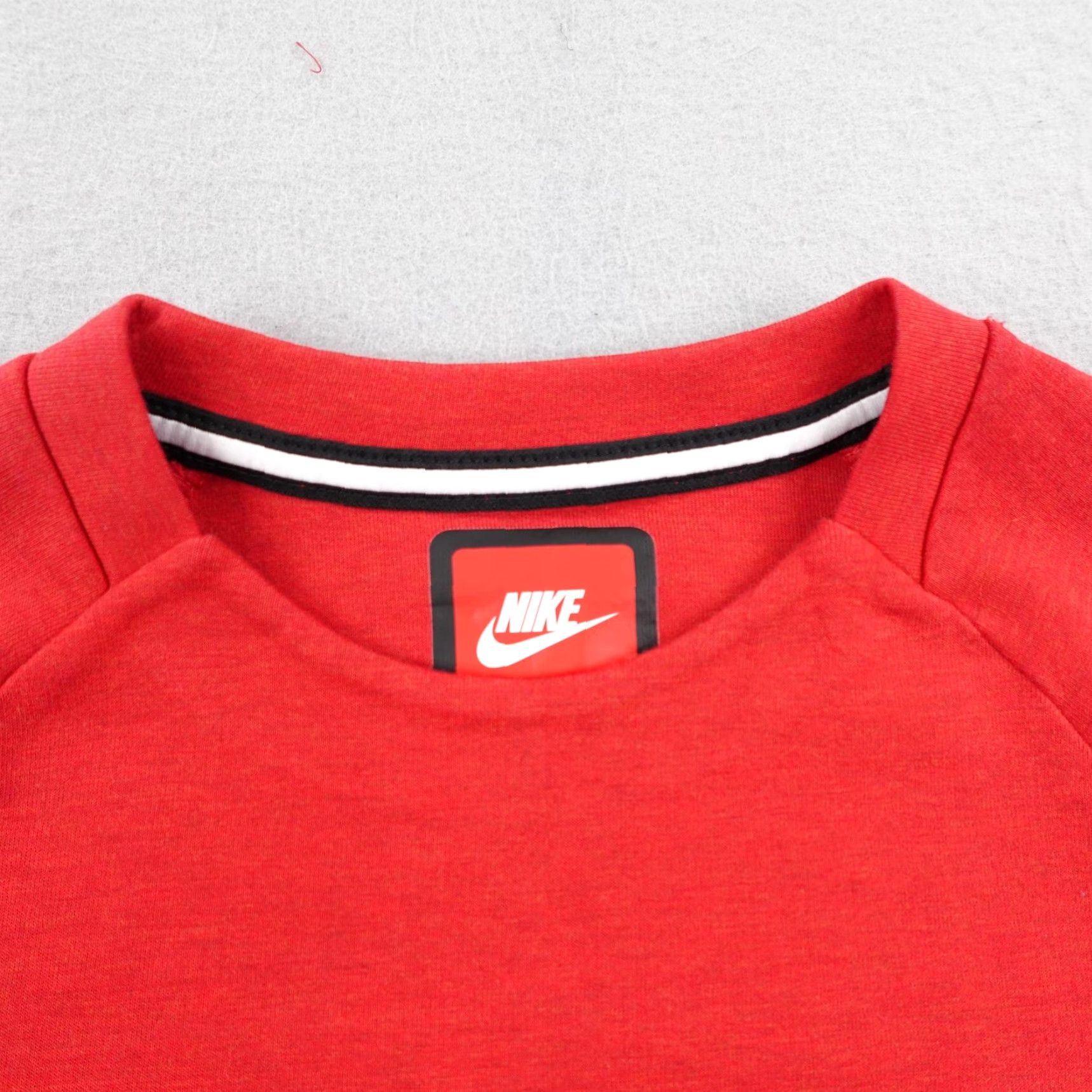 Nike Nike Sweatshirt Mens Small Red Tech Fleece Crewneck Pullover Winter Warmup Gym Knit Logo Pocket 90s? Size US S / EU 44-46 / 1 - 2 Thumbnail