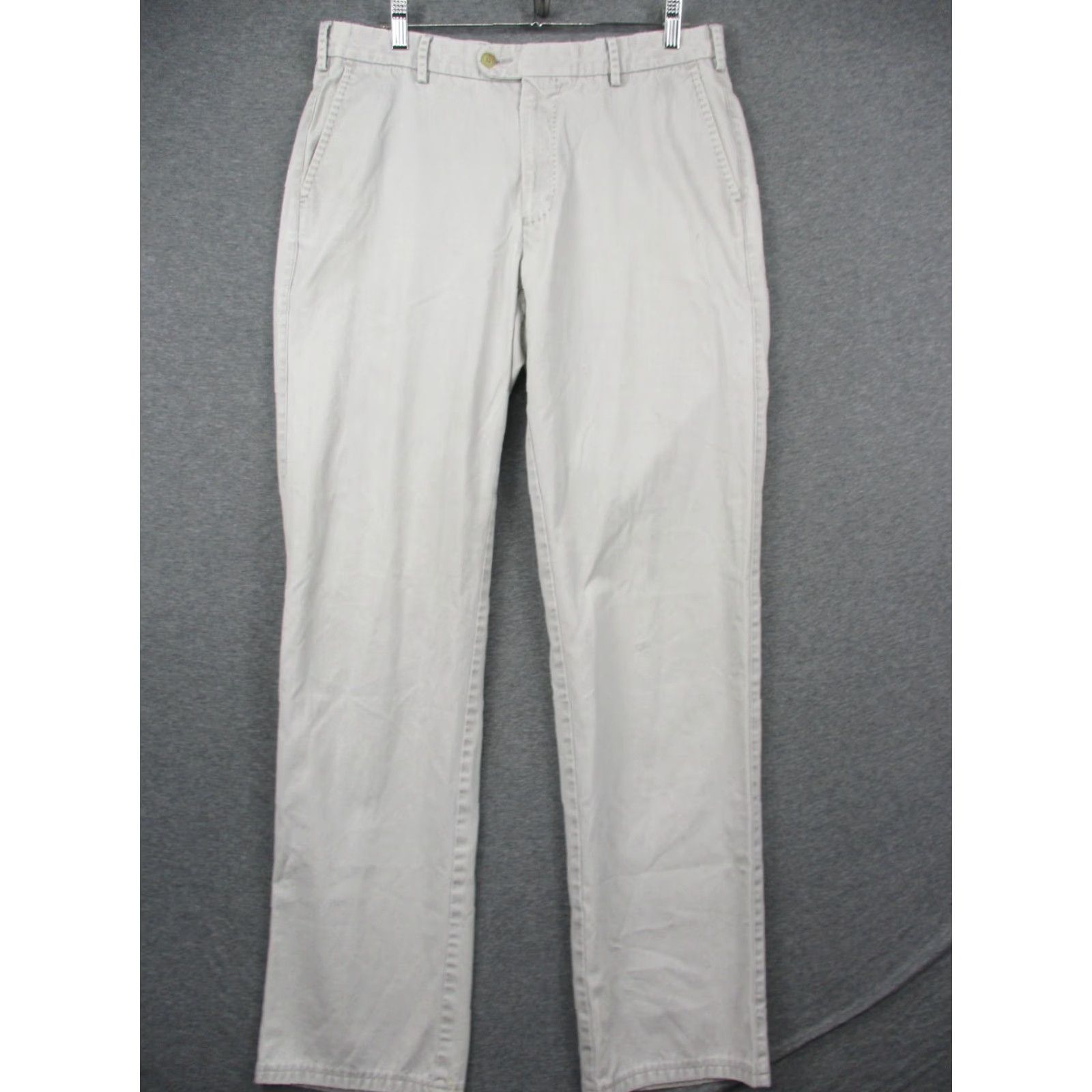 Peter Millar Peter Millar Crown Sport Pants Mens 34 Beige Golf Stretch MCOB84 Crown Sport Pant Mens 34 Beige Straight Leg Chino Modern City Logo Size US 34 / EU 50 - 2 Thumbnail