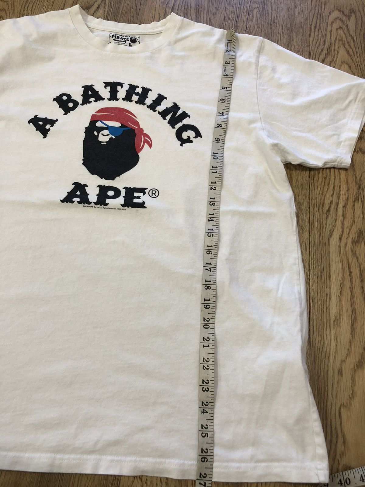 Bape Bape pirates Tshirt Size US L / EU 52-54 / 3 - 9 Thumbnail