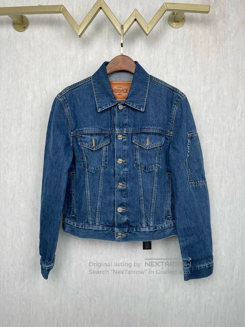 Versace Versace Men's denim jacket Size US L / EU 52-54 / 3 - 1 Thumbnail