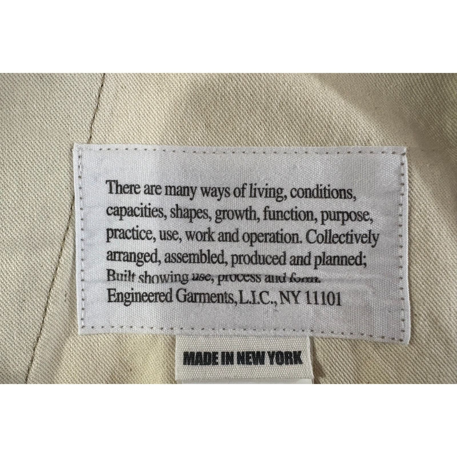Engineered Garments Engineered Garments Corduroy Pants Size XL color khaki made Size US 40 / EU 56 - 3 Thumbnail
