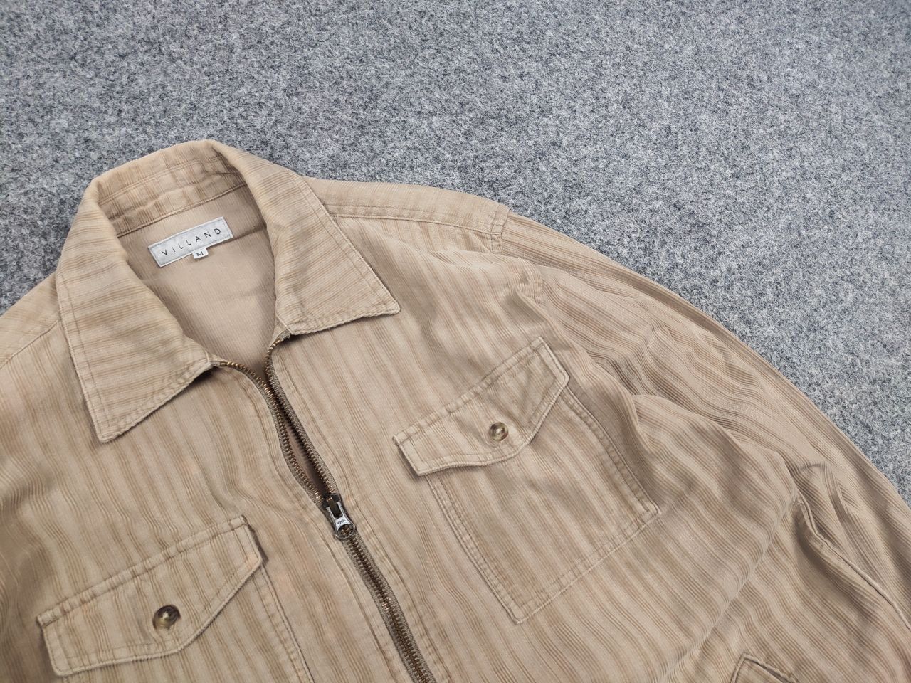 Japanese Brand Villand Vintage Japan Made Overshirt Zip Light Pocket jacket Size US M / EU 48-50 / 2 - 7 Thumbnail