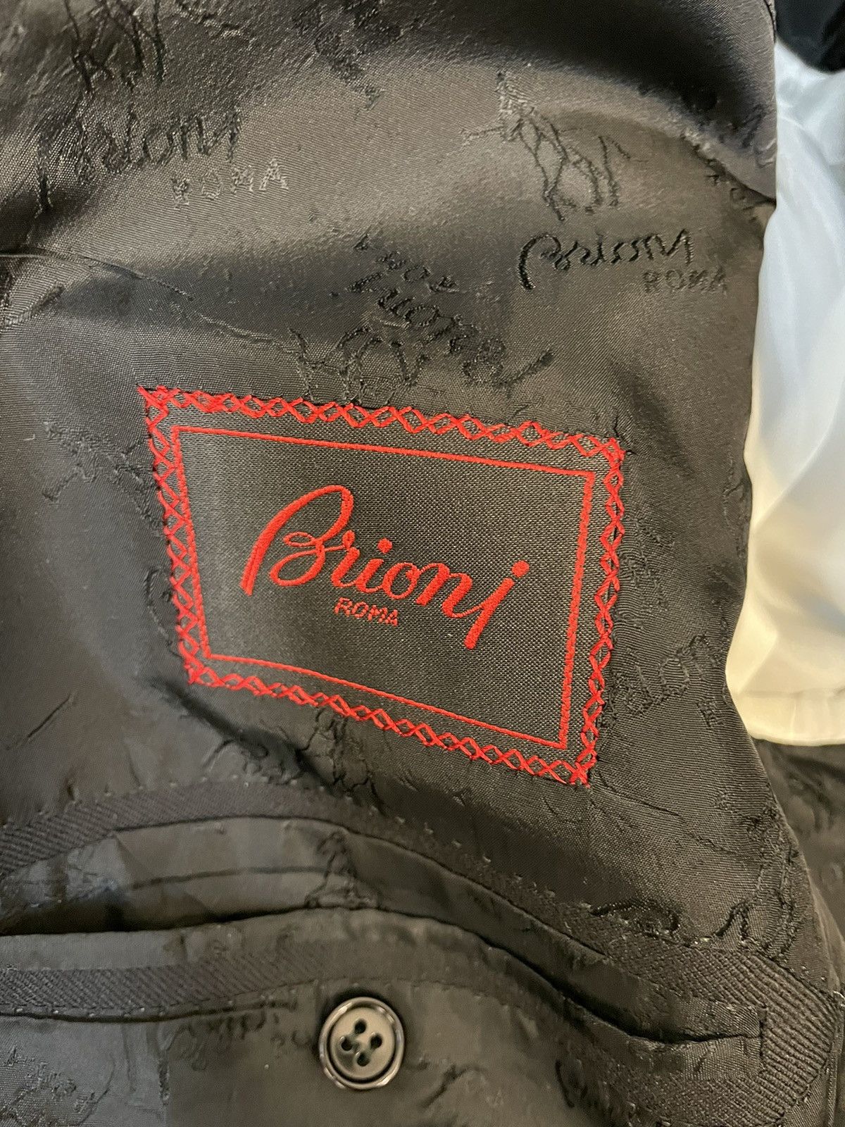 Brioni Wool-Cashmere Double Breasted Tiberio Jacket Size 44R - 6 Thumbnail