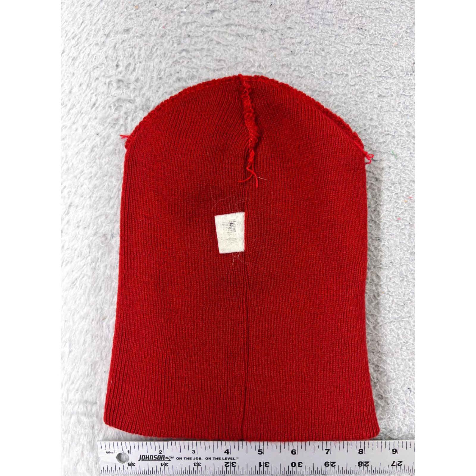 Vintage Unbranded Beanie Adult One Size Red Knit Acrylic Skate Beanie Cap Casual Everyday Winter Mens Womens Boys Girls Size ONE SIZE - 4 Thumbnail