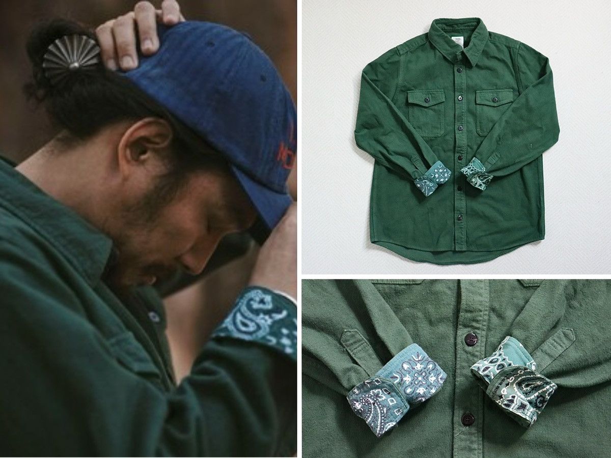 Visvim 18aw Spot Black Elk Flannel